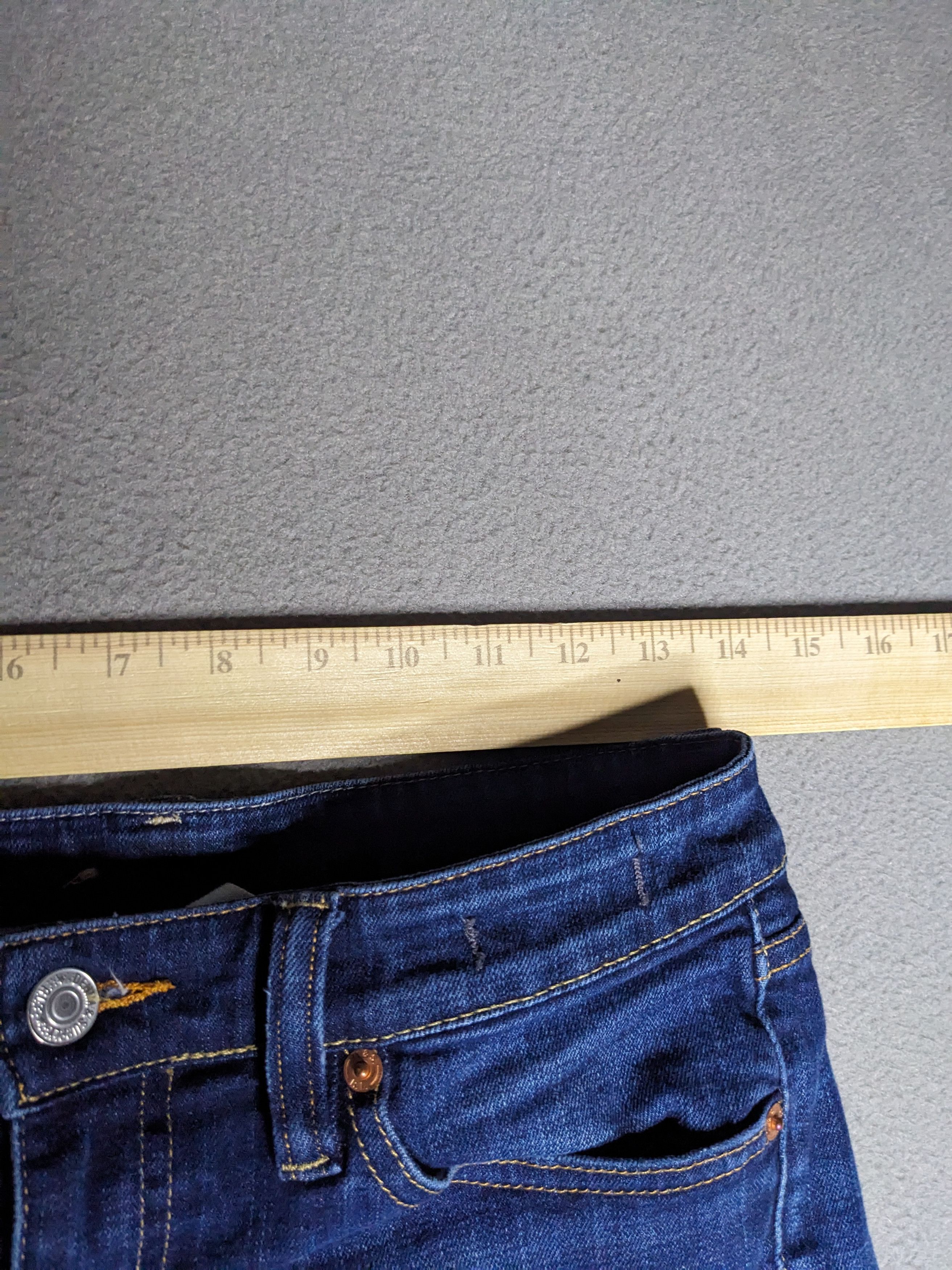 Denim & Supply Ralph Lauren Ralph Lauren Denim & Supply Skinny Jeans 28x33 Blue Low Rise Size 28" / US 6 / IT 42 - 15 Thumbnail