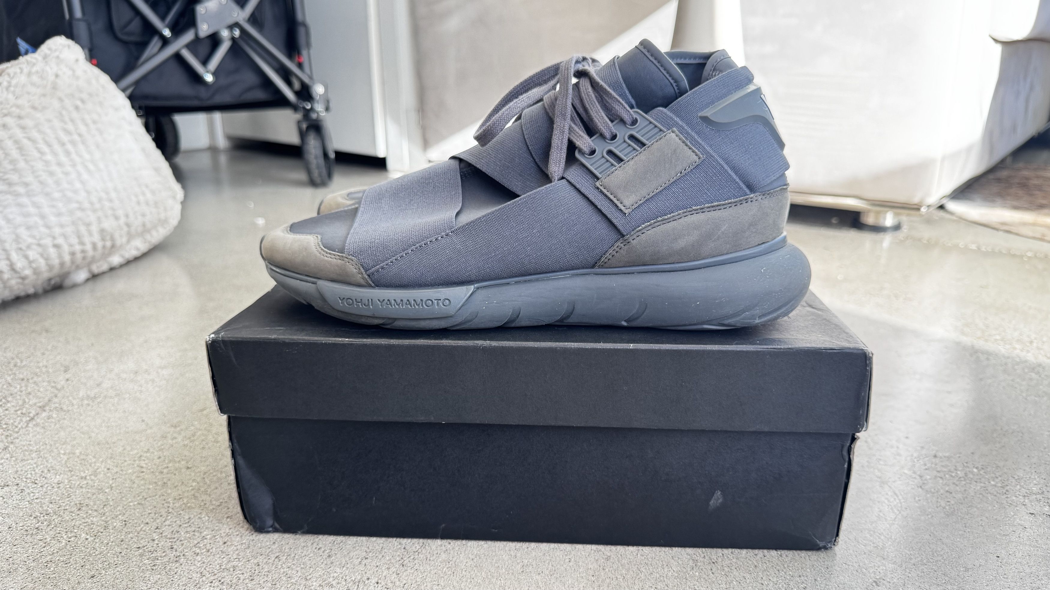 Yeezy Yeezy Y-3 Qasa High – Grey / Blue Tone Size US 10.5 / EU 43-44 - 3 Thumbnail