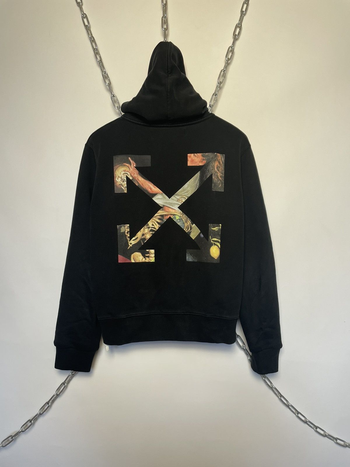 トップス OFF-WHITE PASCAL PRINT SLIM HOODIE 20AW Buy Off-White Pascal Print Slim Hoodie 'Black/White
