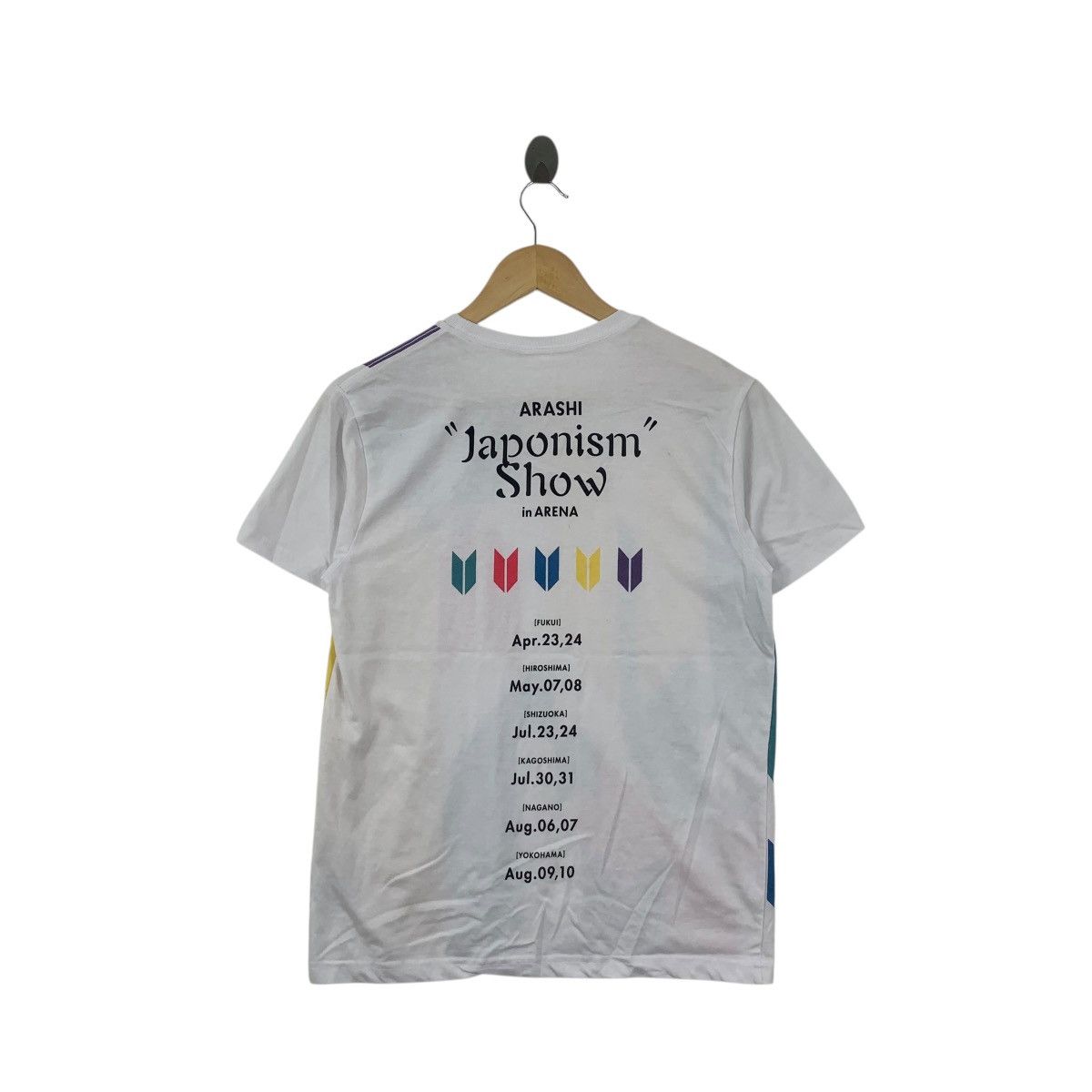 Band Tees ARASHI JAPONISM SHOW Japan Boy Band Tour Concert Tee Shirt Size S / US 4 / IT 40 - 6 Thumbnail