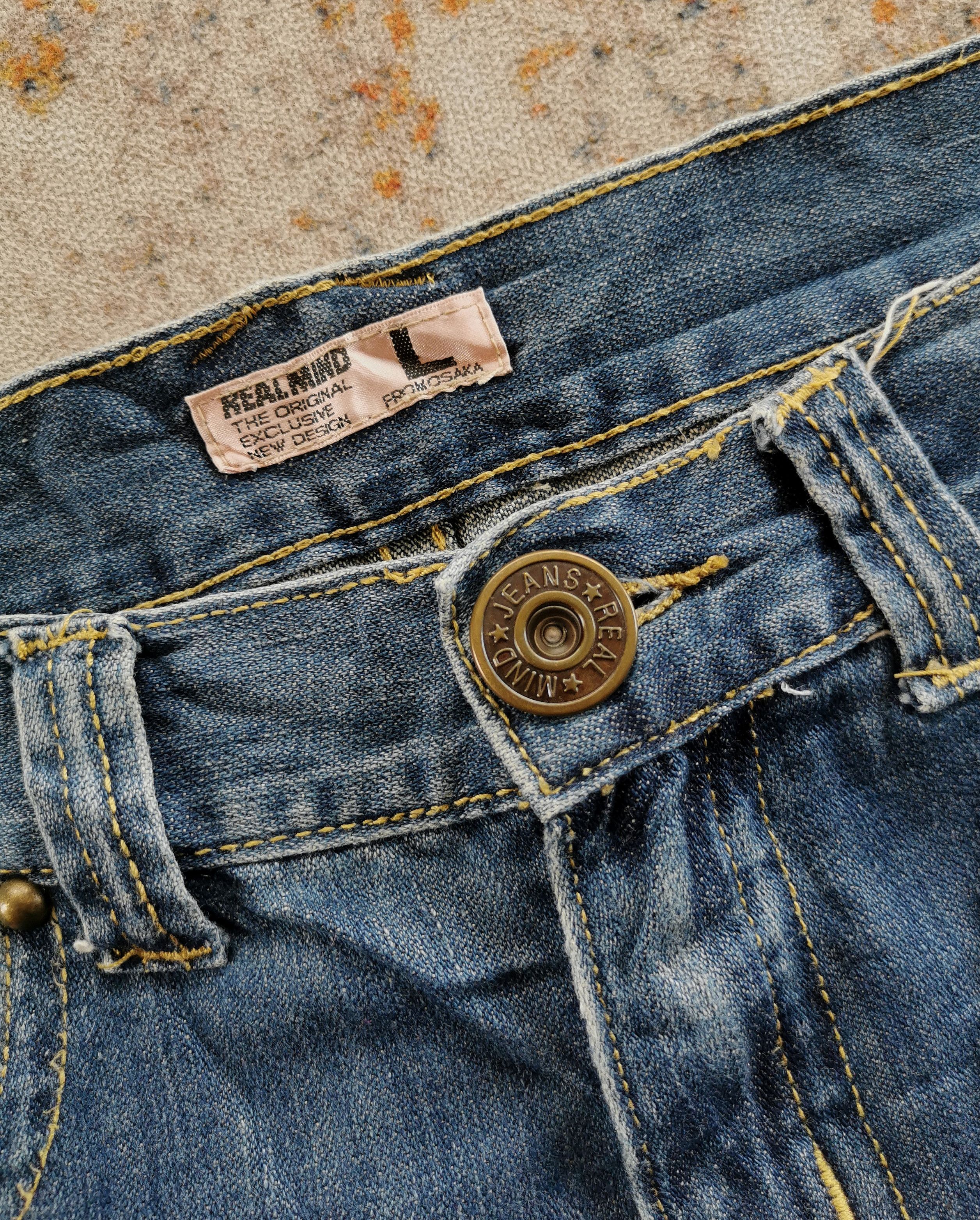 Kapital Realmind Flared Customized Vintage Patch Jeans Style KAPITAL Size US 31 - 3 Thumbnail