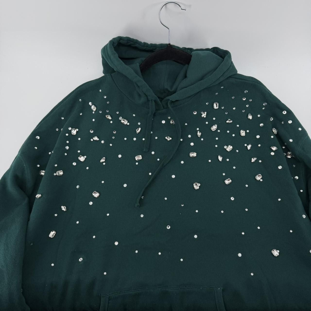 Torrid Torrid Botanical Garden Green Drop Shoulder Rhinestone Size XL / US 12-14 / IT 48-50 - 8 Thumbnail