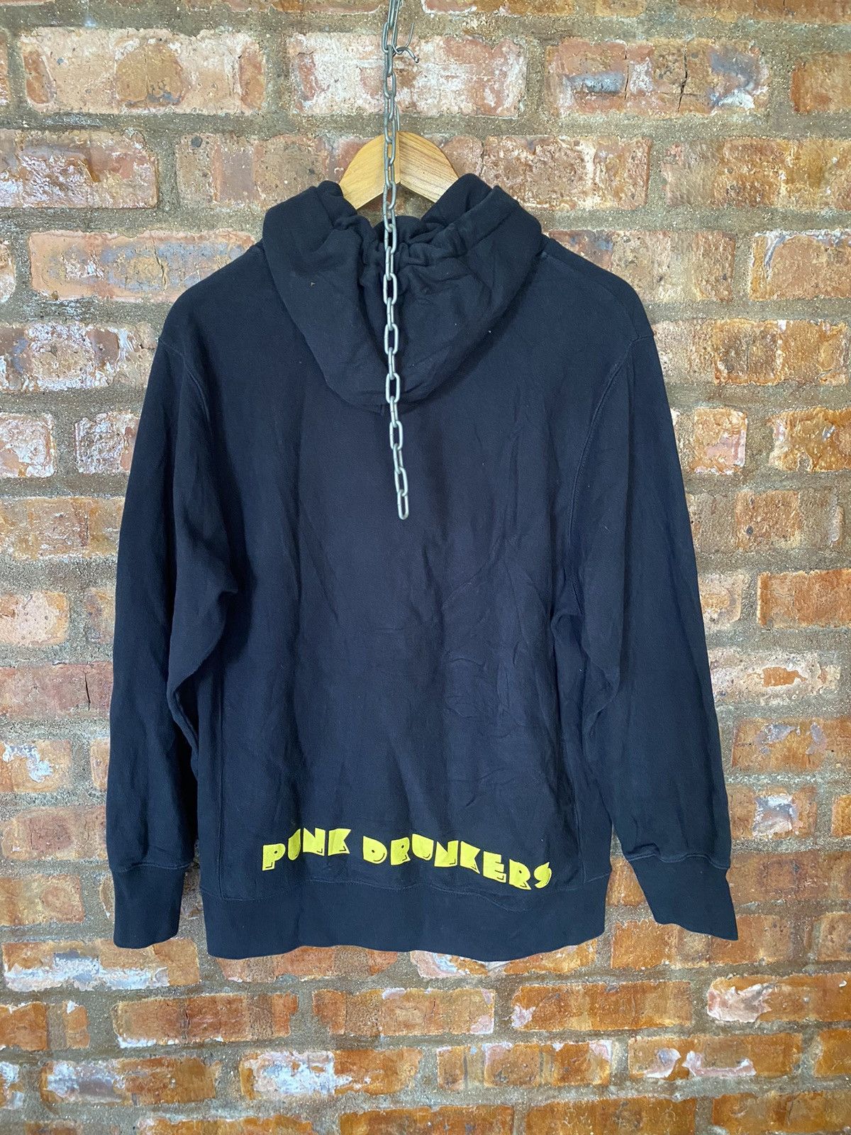 Swagger PUNK DRUNKER embroidered PAC MAN hoodie Size US L / EU 52-54 / 3 - 8 Thumbnail