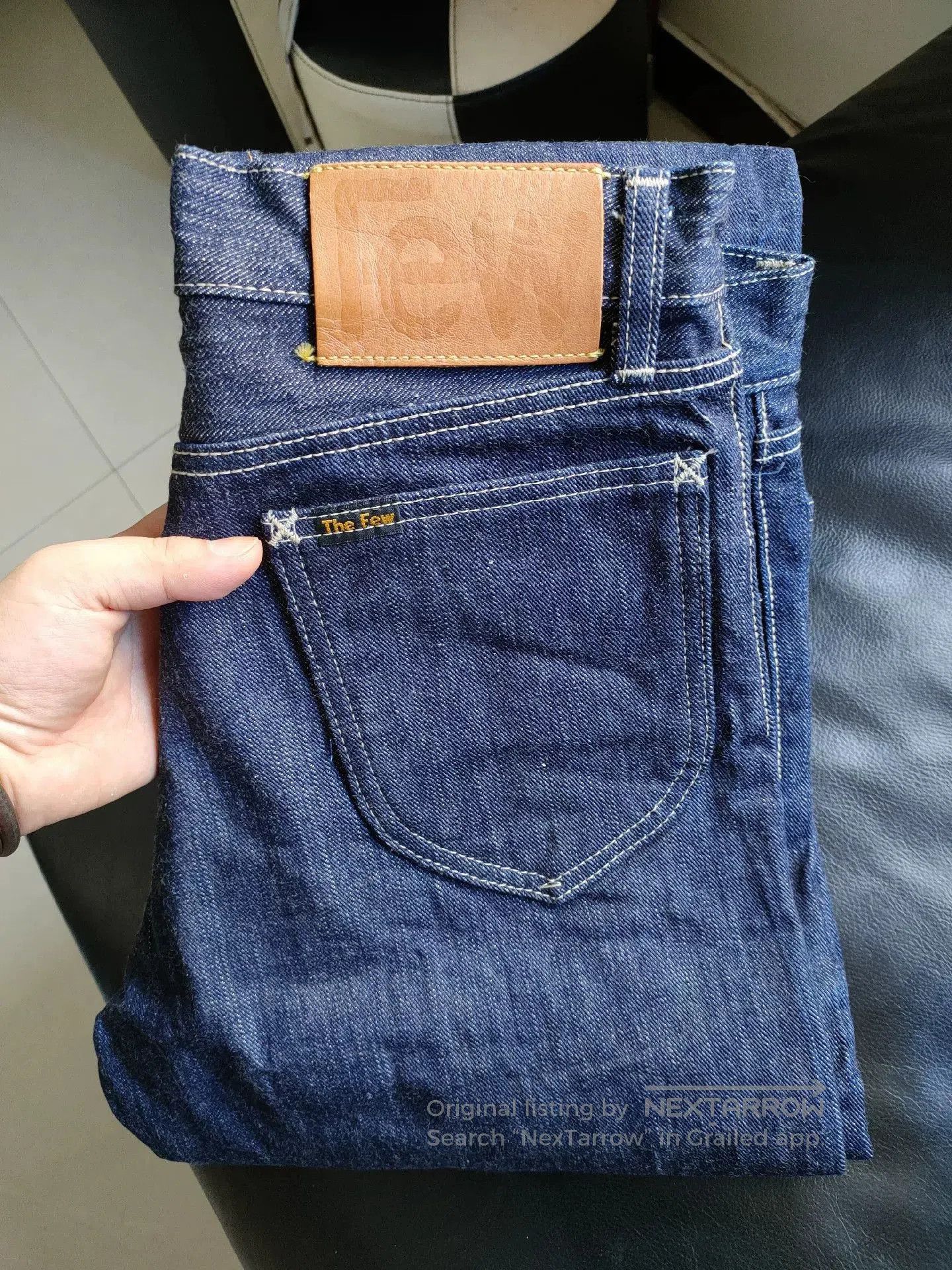 The Real McCoy's dark blue denim cowboy pants for men. Size US 30 / EU 46 - 3 Thumbnail