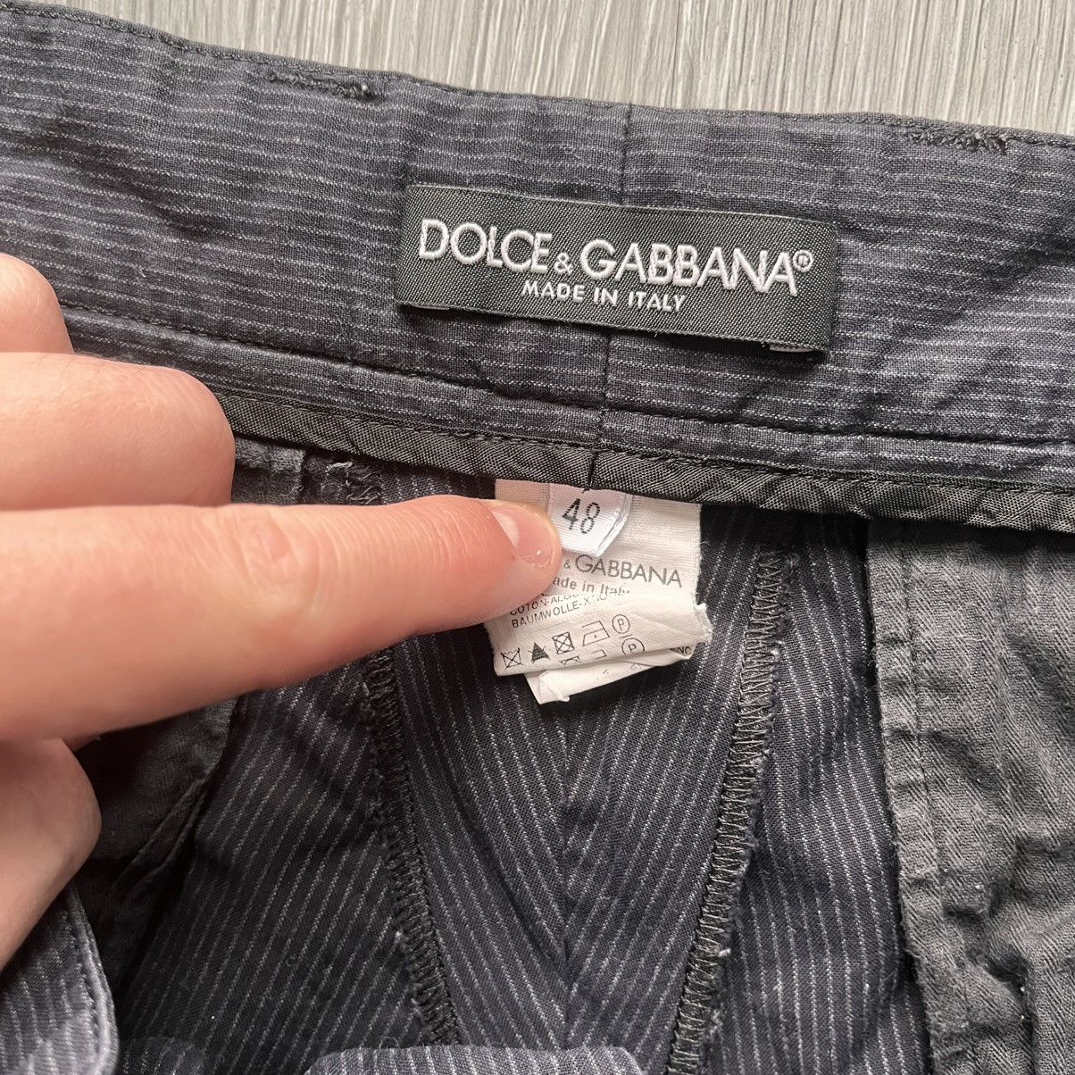 Dolce & Gabbana Dolce & Gabbana Mainline Milano Shorts Pinstripe Size US 32 / EU 48 - 4 Thumbnail