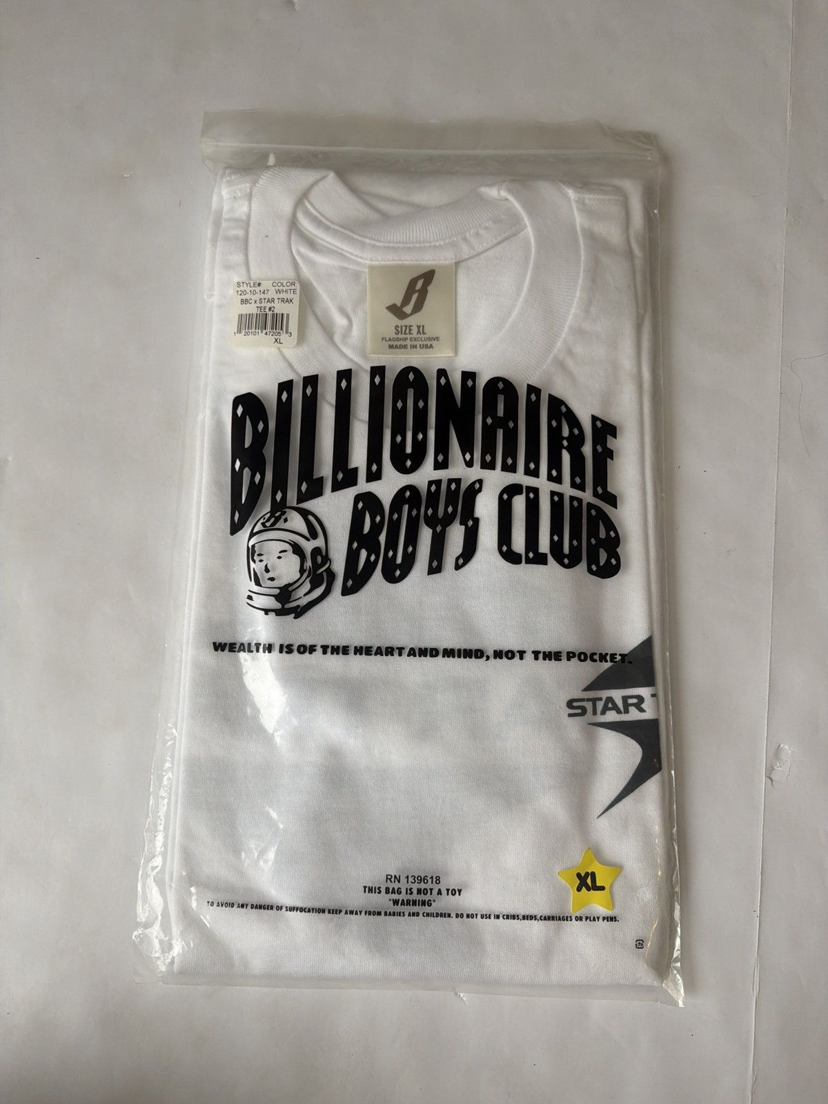 Billionaire Boys Club BBC STAR TRAK 2018 SHIRT NEW XL Billionare boys club White Size US XL / EU 56 / 4 - 1 Thumbnail