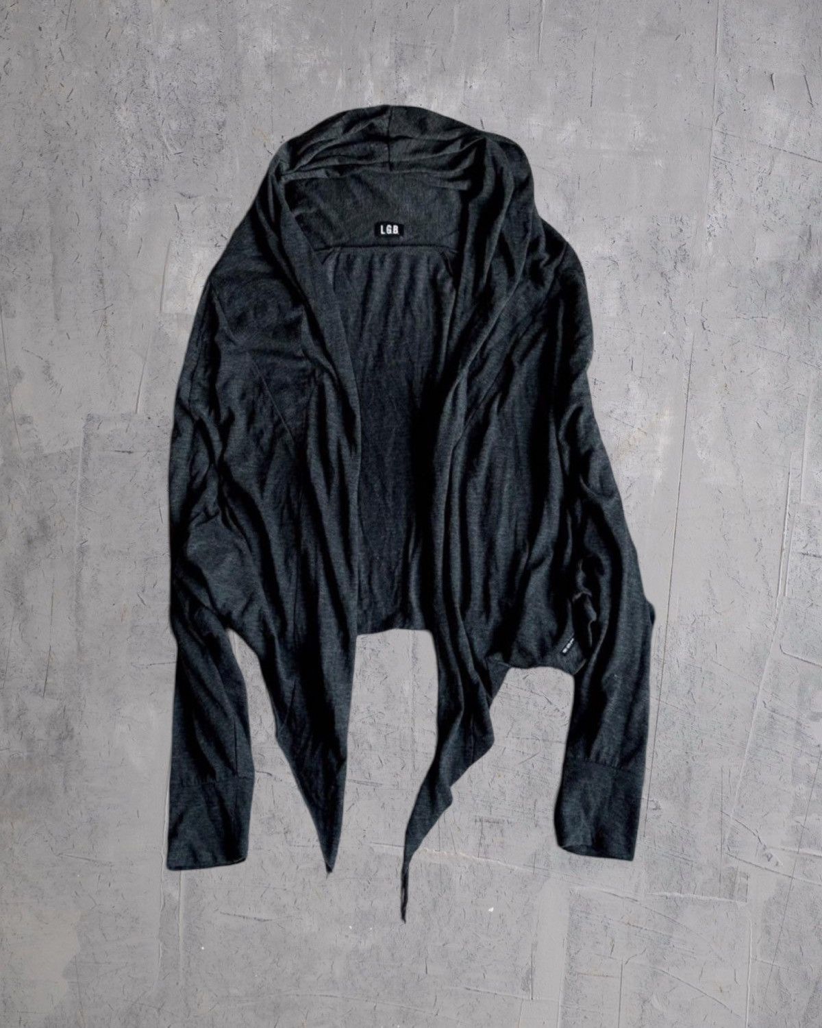 トップス L.G.B Flare Sleeve Hoodie Black Cardigan L.G.B Flare Sleeve Hoodie Black Cardigan