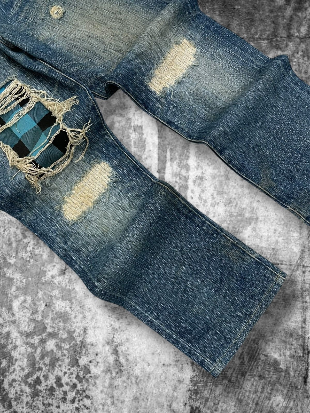 Hysteric Glamour Vintage Japan Designer 90’s Nylaus Iconic Grunge Distressed Size US 30 / EU 46 - 4 Thumbnail
