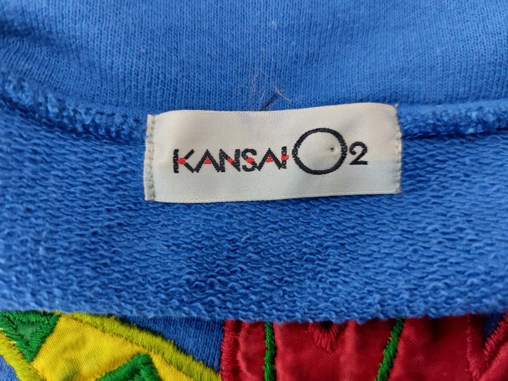 Kansai Yamamoto Kansai Yamamoto Japan Applique Dragon Sweater Pullover Size US M / EU 48-50 / 2 - 9 Thumbnail