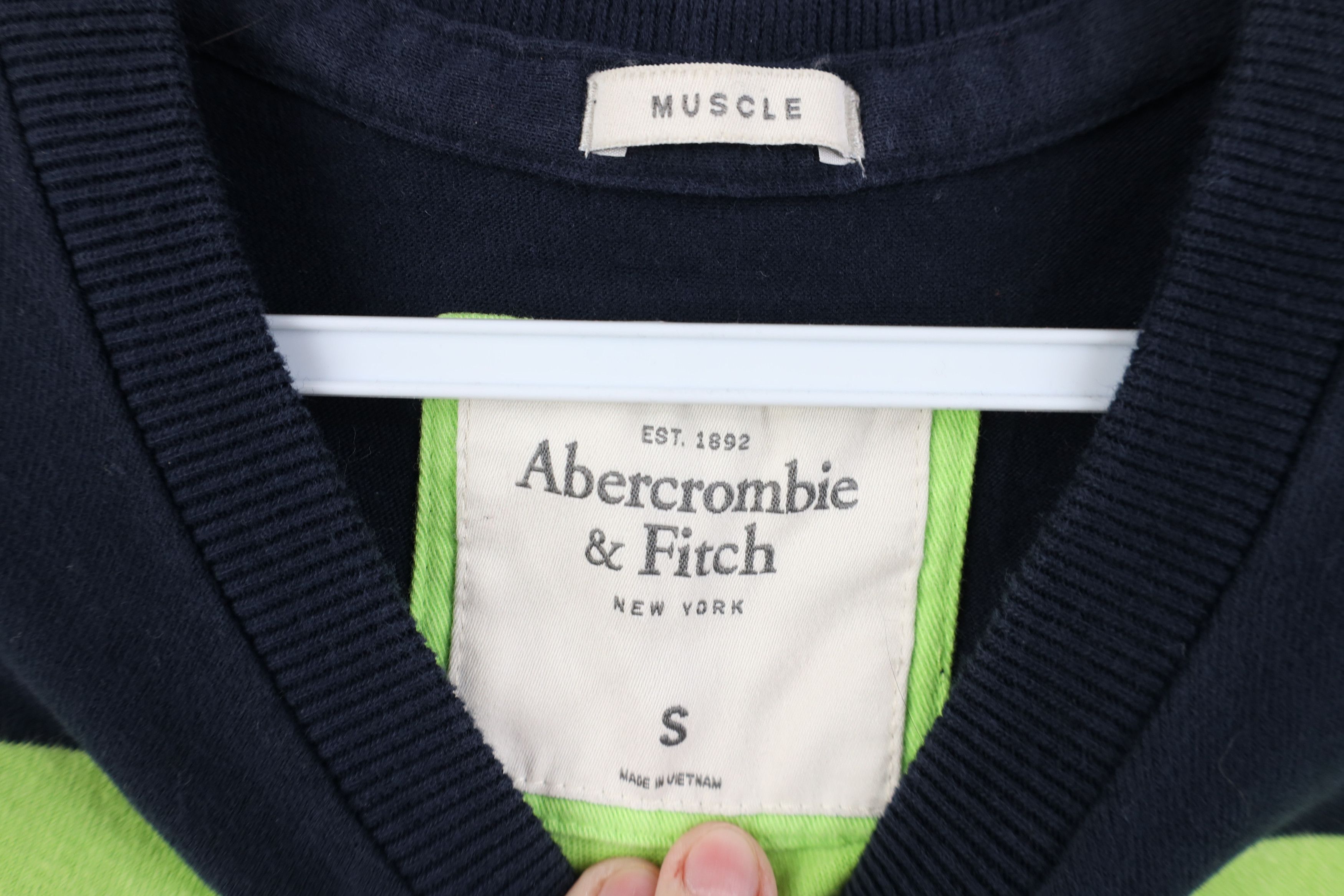 Abercrombie & Fitch Vintage 90s Y2K Abercrombie & Fitch Long Sleeve T-Shirt Size US S / EU 44-46 / 1 - 5 Thumbnail