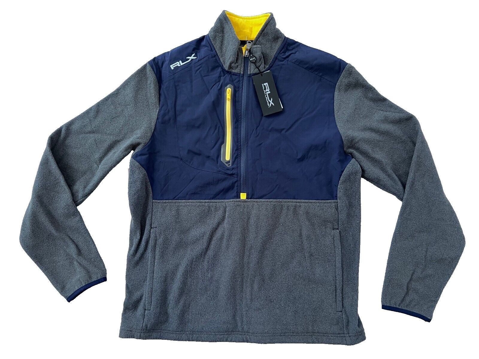 Polo Ralph Lauren RLX Golf by Ralph Lauren 1/2 Zip Fleece Sweatshirt ( L ) Size US L / EU 52-54 / 3 - 2 Thumbnail