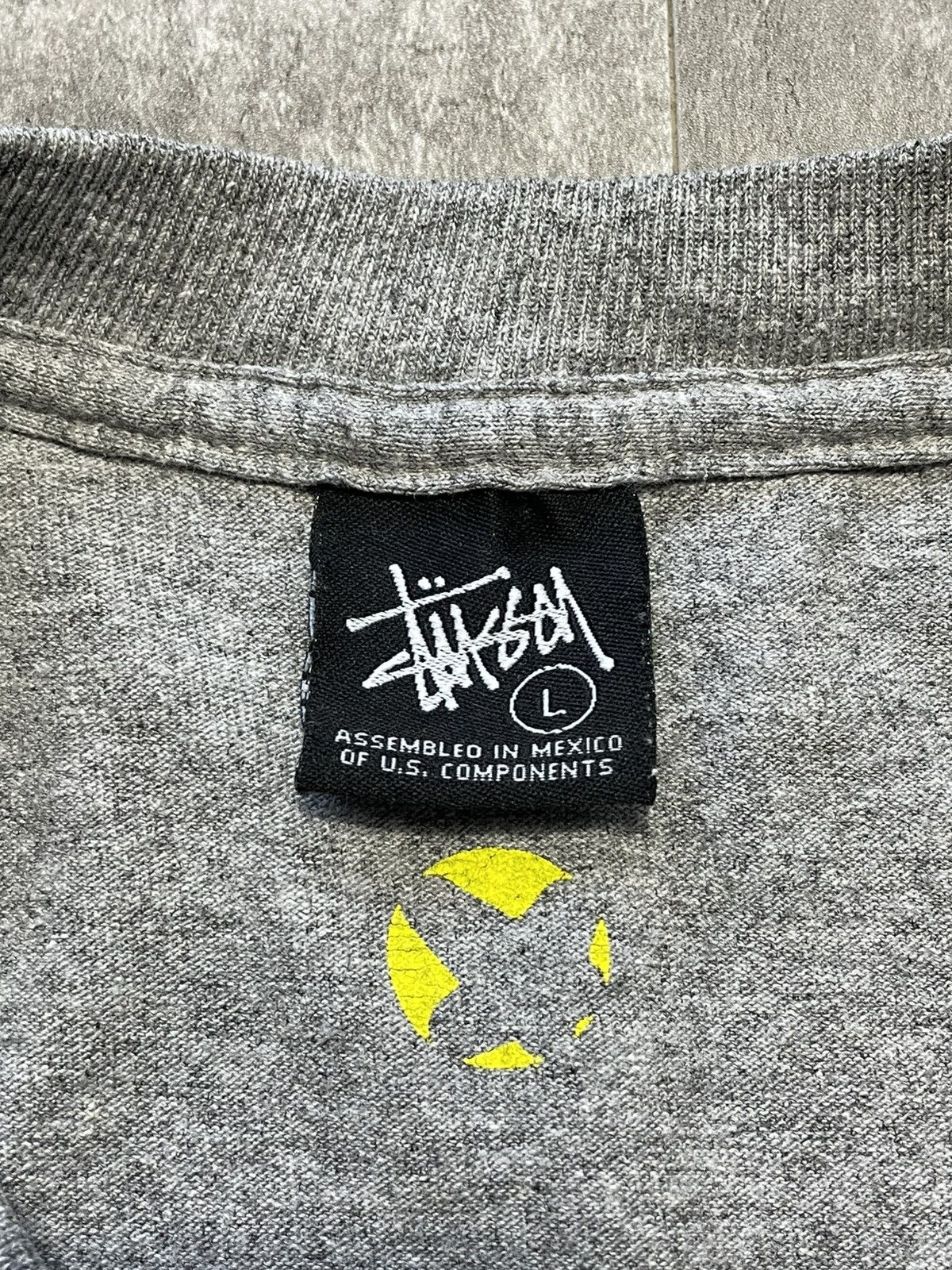 Stussy Vintage Stussy Graphic Tee Big Logo T Shirt 90s Made in USA Size US L / EU 52-54 / 3 - 6 Thumbnail
