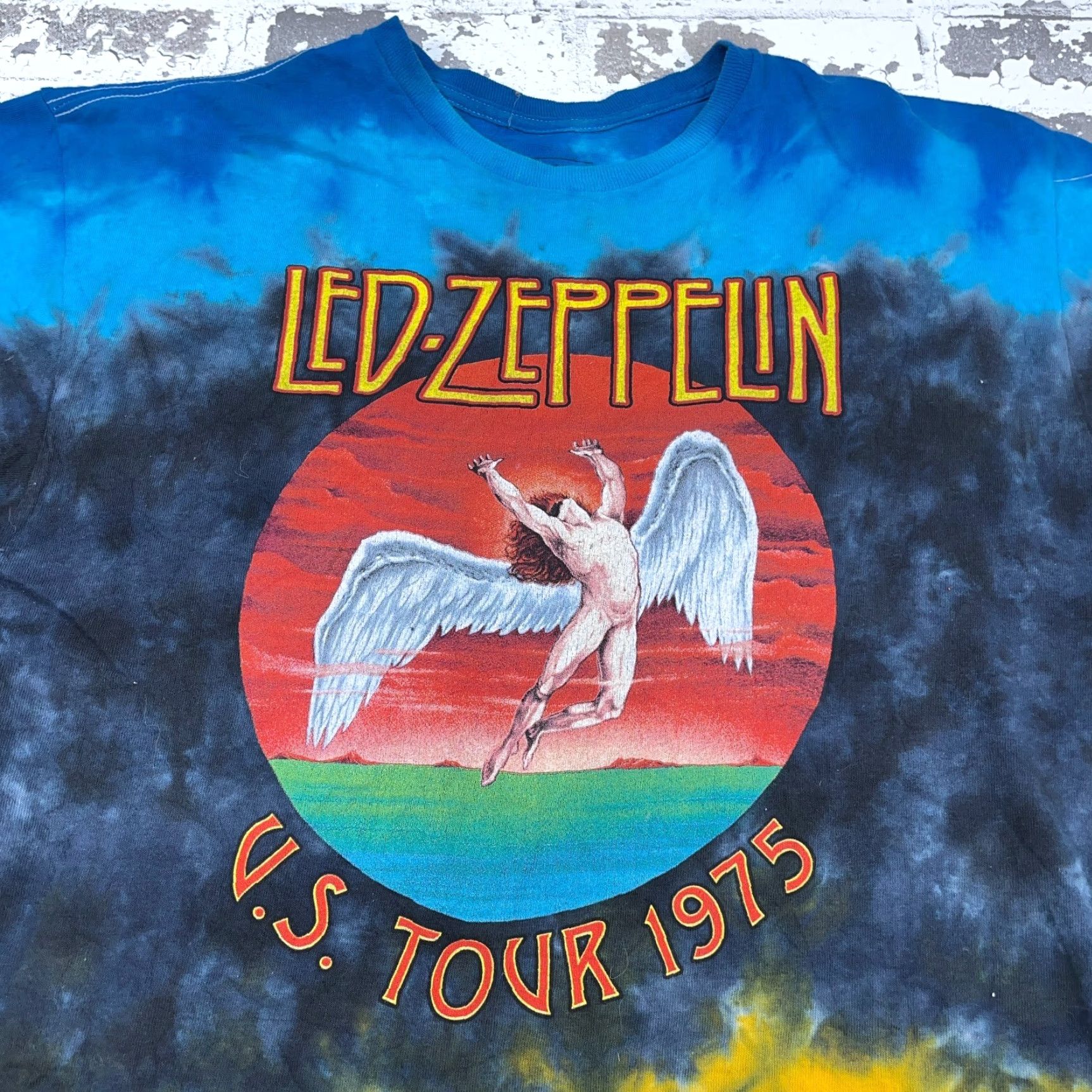 Rainbow Pink Floyd T-Shirt Men Large Multicolor Graphic Print Retro 90s Concert Logo Size US L / EU 52-54 / 3 - 2 Thumbnail
