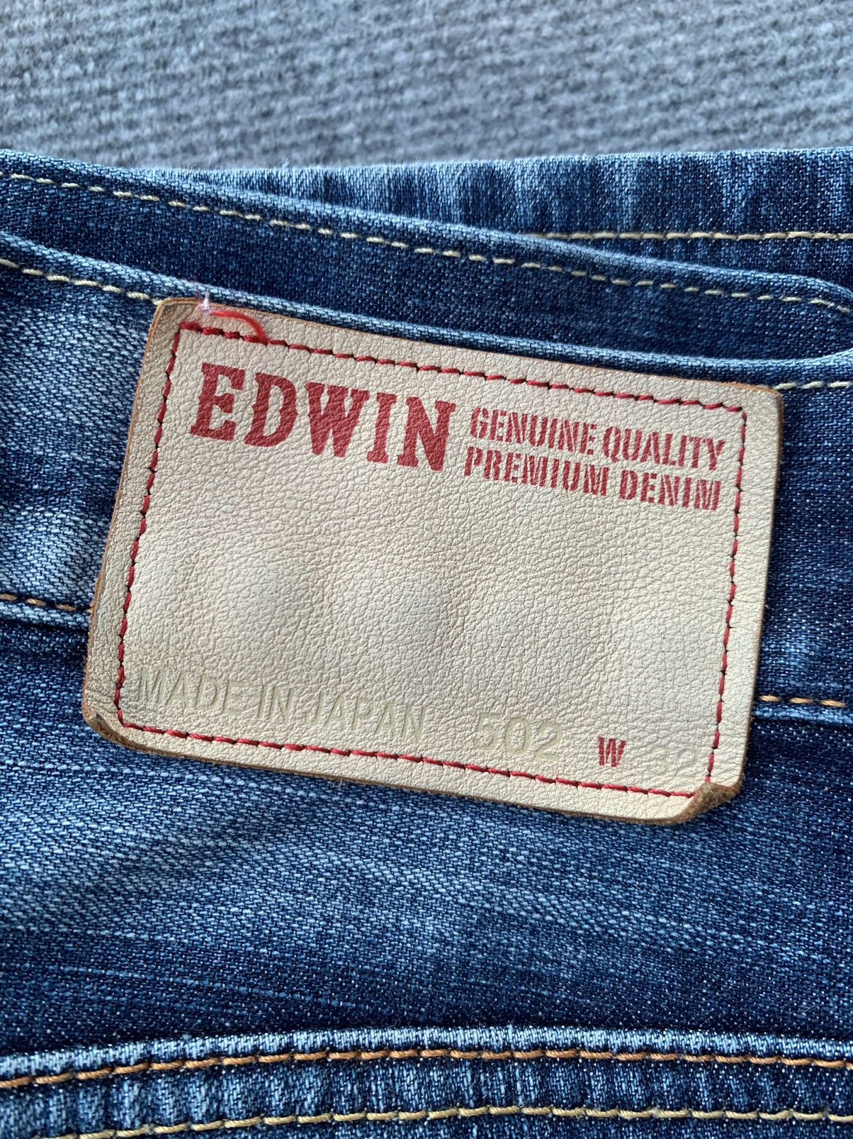 Edwin Faded Edwin 502 wind stopper. Size US 33 - 12 Thumbnail