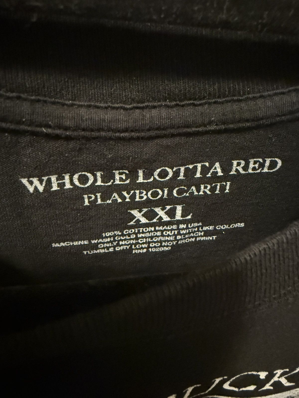 Playboi Carti Playboi Carti Whole Lotta Red Bloodsucker Tee Size US XXL / EU 58 / 5 - 3 Thumbnail