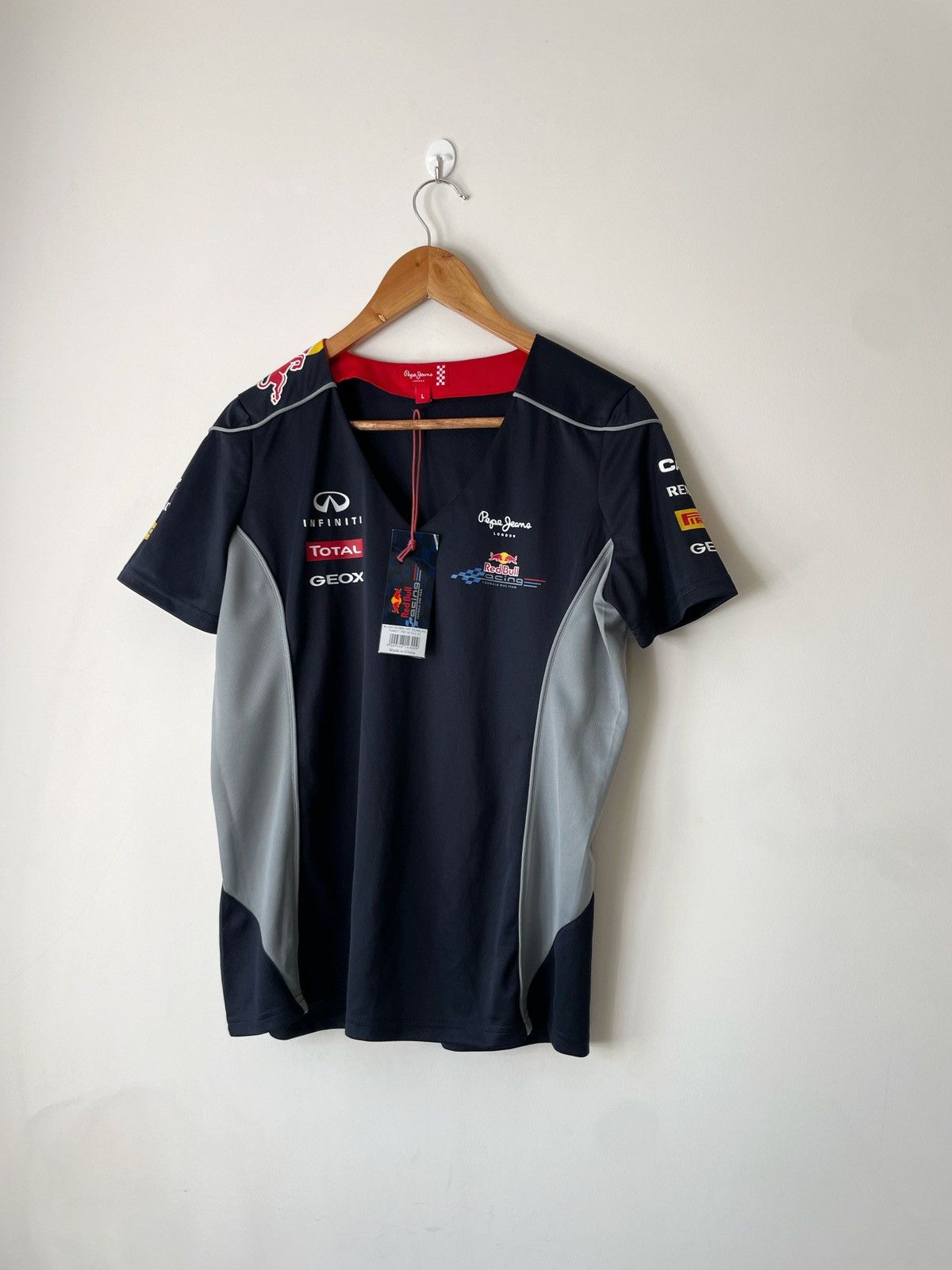 Red Bull Red Bull Racing F1 Formula 1 Team Pepe Jeans T-shirt New Size L / US 10 / IT 46 - 2 Thumbnail