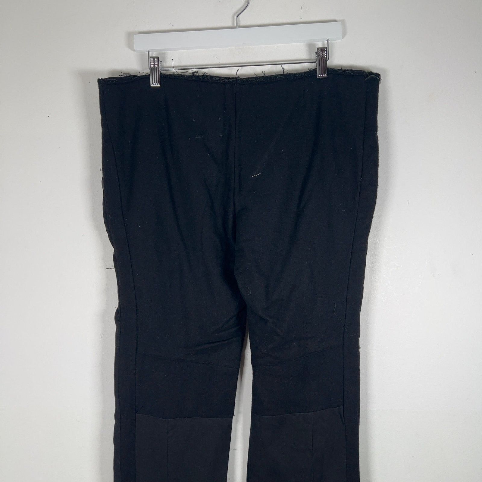 Greg Lauren Greg Lauren Baker Hybrid Black Pants Size US 36 / EU 52 - 5 Thumbnail