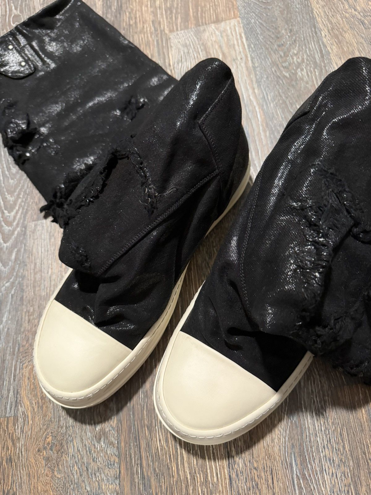 Rick Owens Drkshdw Rick Owens Ramones Size US 11 / EU 44 - 10 Thumbnail