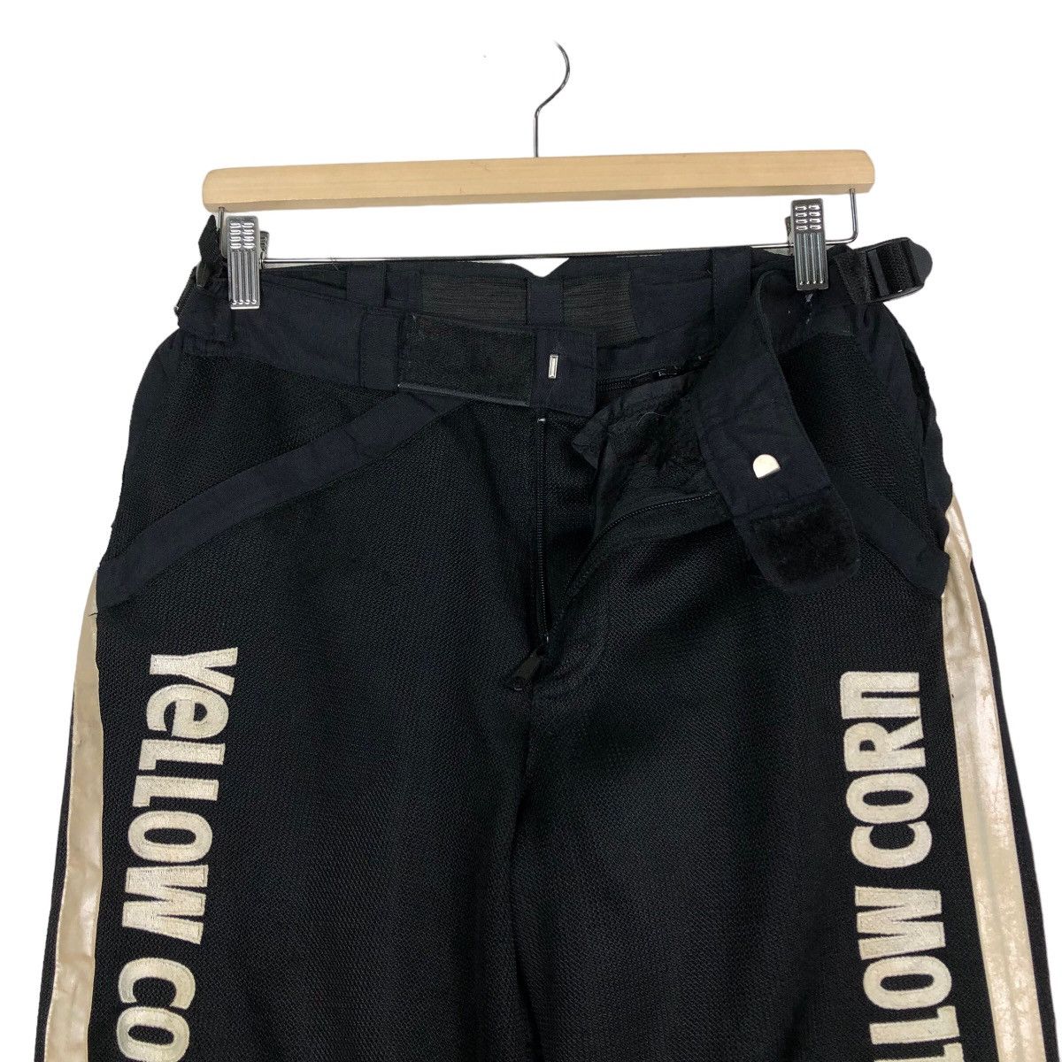 Japanese Brand 🔥BIKER RACING PANTS MOTORCROSS YELLOW CORN BIG LOGO Size US 30 / EU 46 - 11 Thumbnail