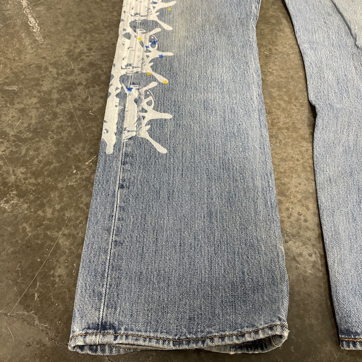 Sp5der Sp5der VINTAGE WEB DENIM Size US 34 / EU 50 - 7 Thumbnail