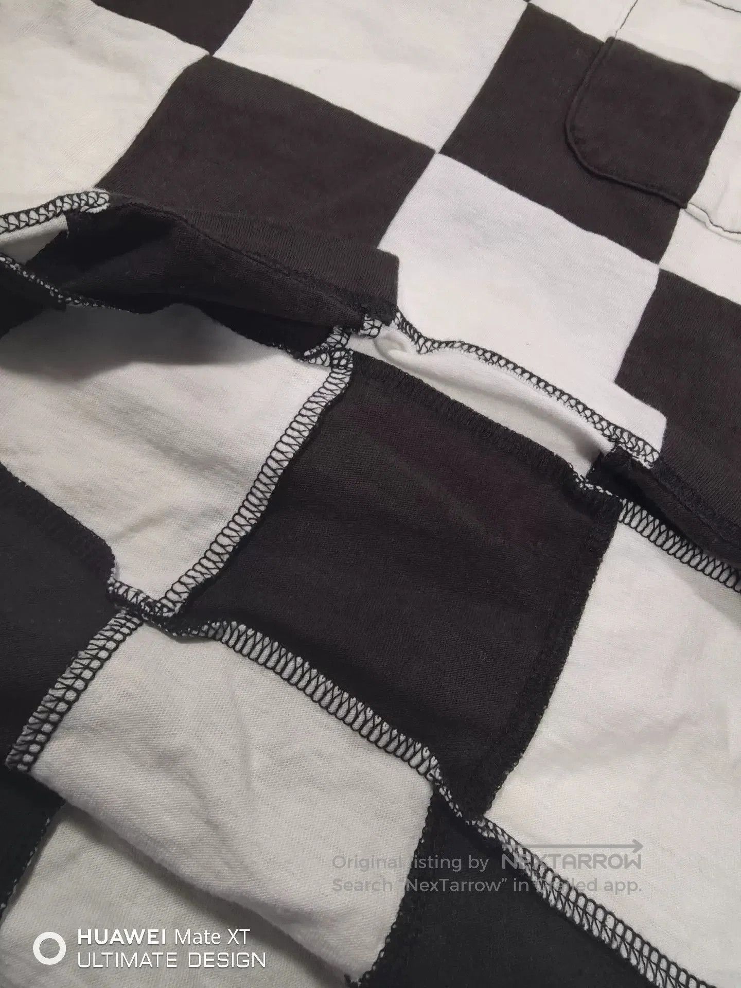 Visvim visvim jumbo tee checkered patchwork shirt. Size US M / EU 48-50 / 2 - 2 Thumbnail