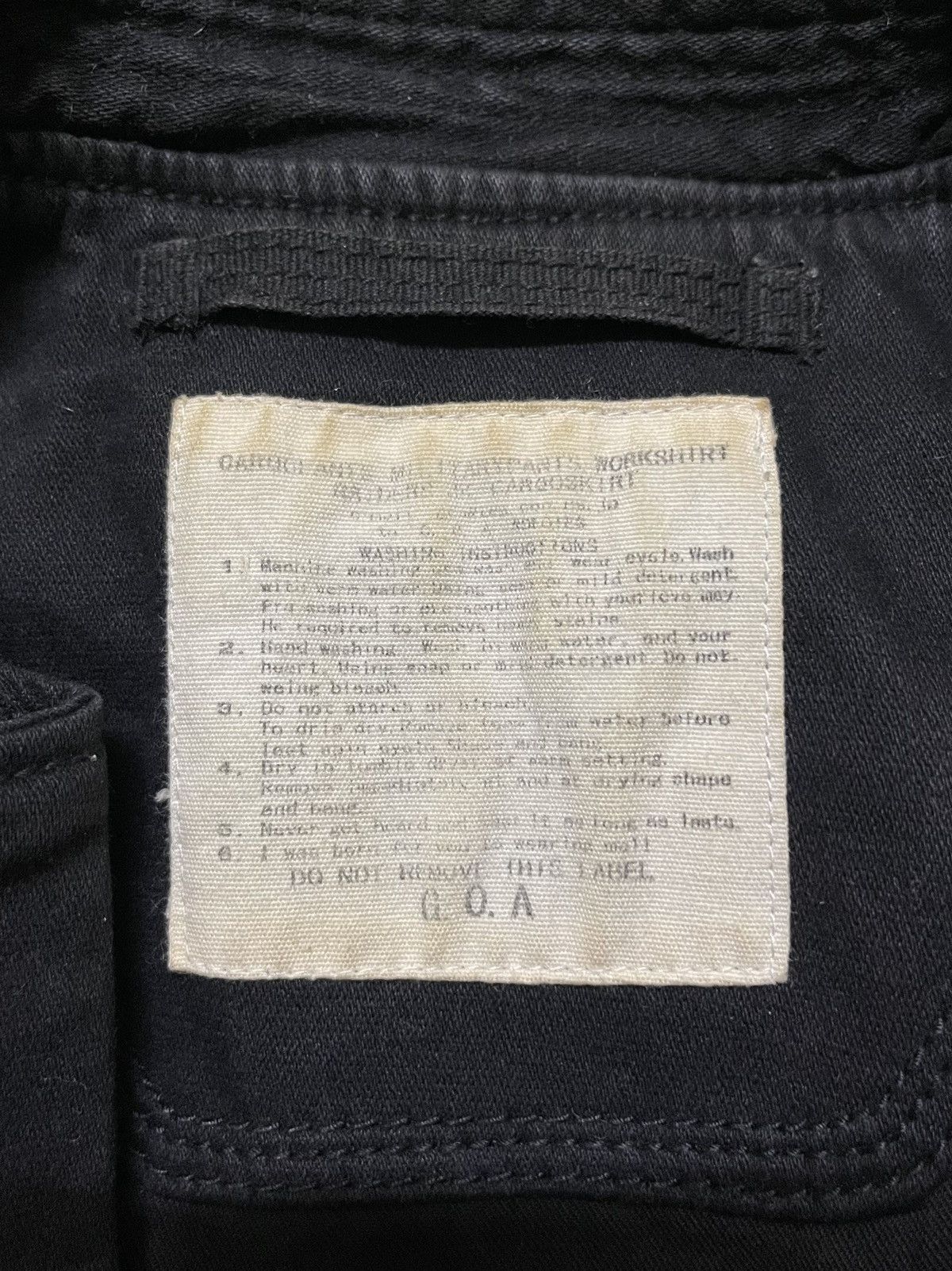 Japanese Brand GOA Band Jacket Military Style Punk Size XS / US 0-2 / IT 36-38 - 16 Thumbnail