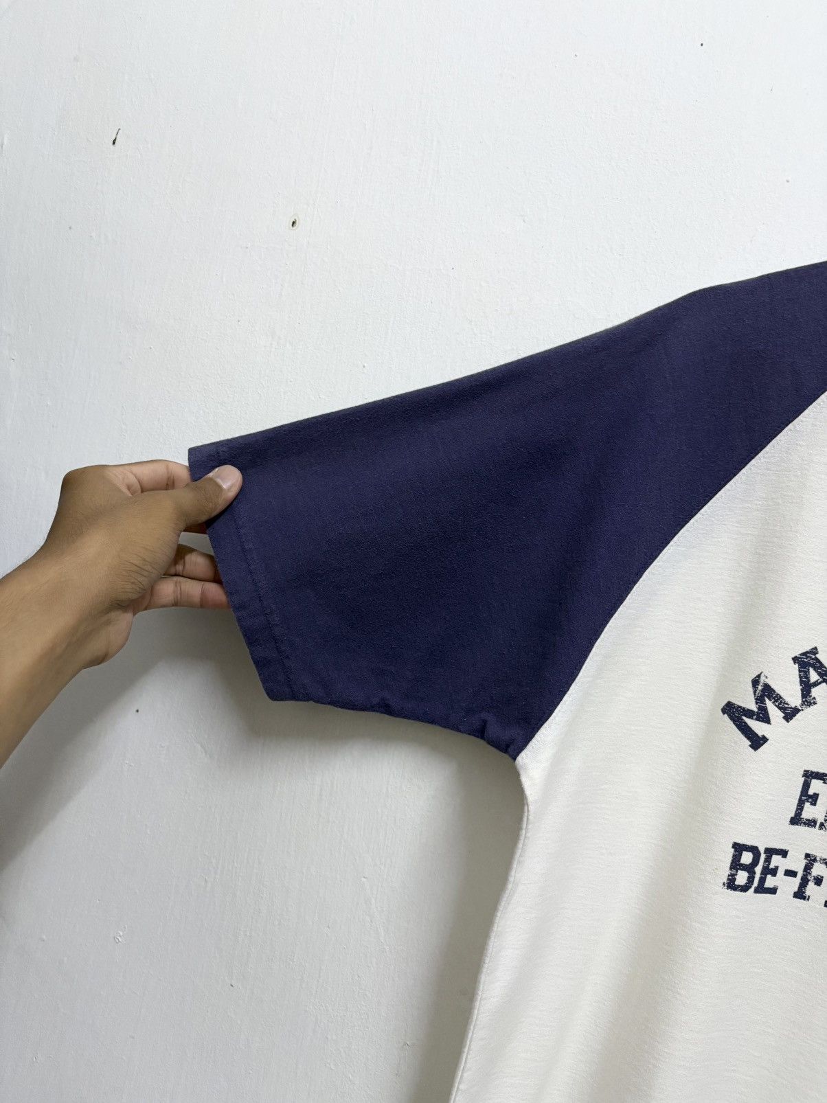 Japanese Brand × Seditionaries × Vintage 2000’s Stunning - Masturbate Horny Raglan T-Shirt Size US L / EU 52-54 / 3 - 7 Thumbnail