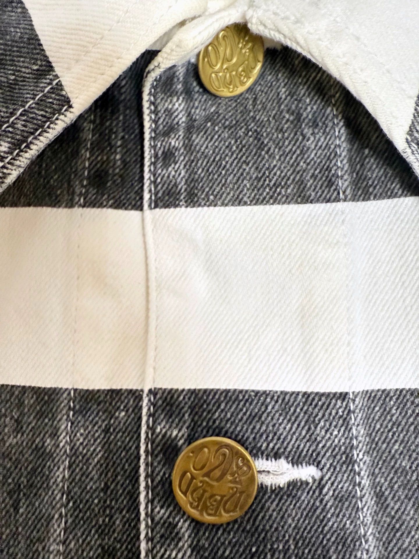 Neighborhood Neighborhood 13AW Drybak C-JKT Black White Stripe Cargo JktL Size US L / EU 52-54 / 3 - 3 Thumbnail