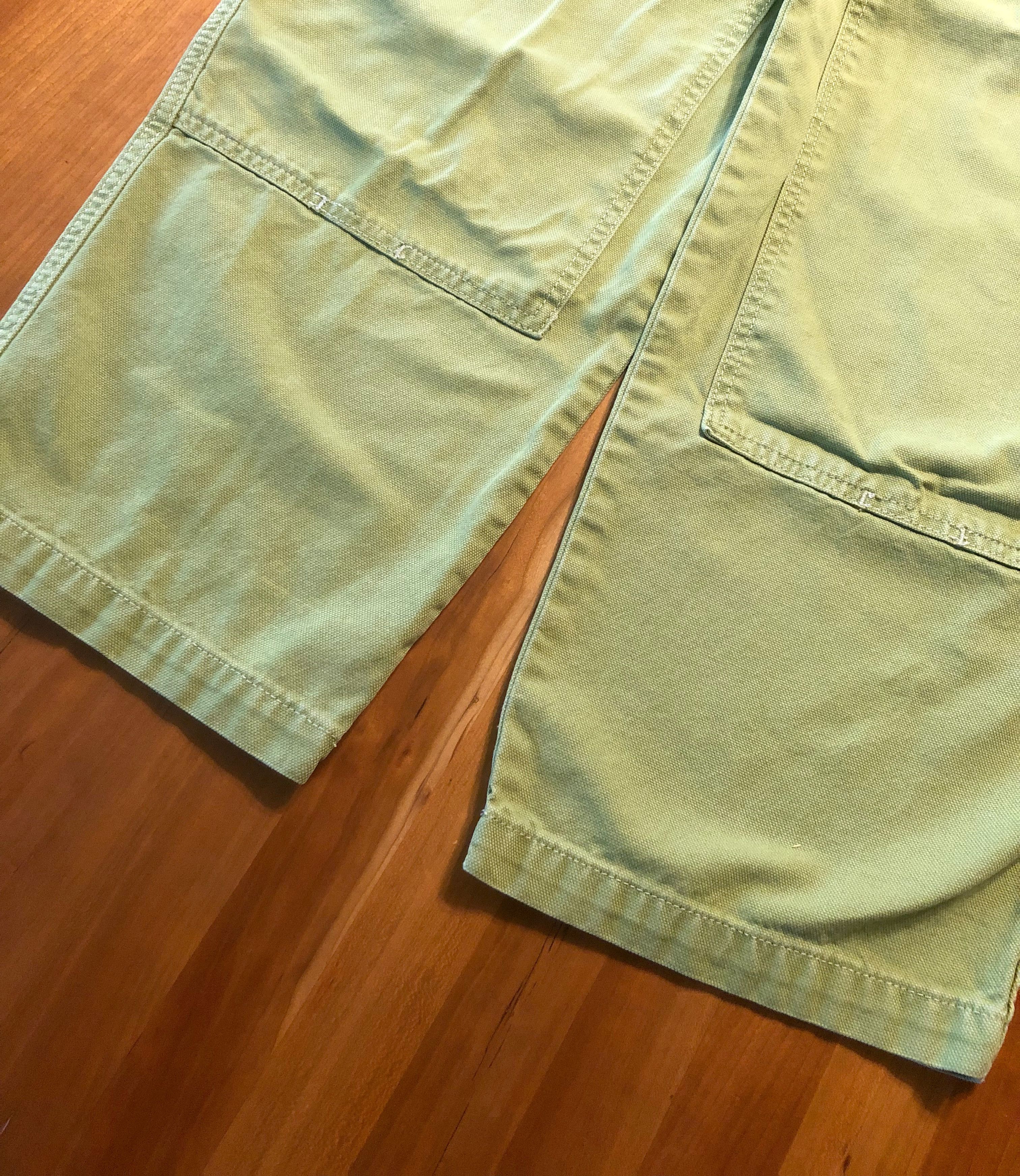 Stussy Stussy Lime Green Double Knee Carpenter Pants 32 Size US 32 / EU 48 - 2 Thumbnail
