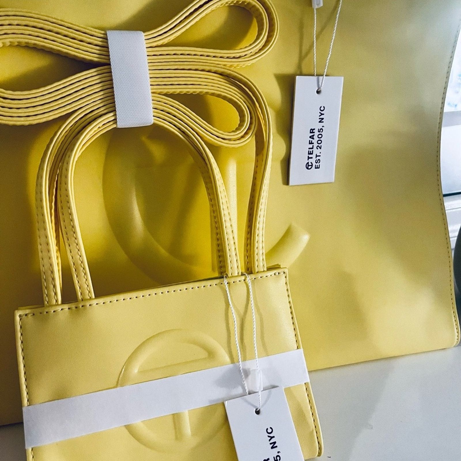 Telfar Small offers Yellow bag