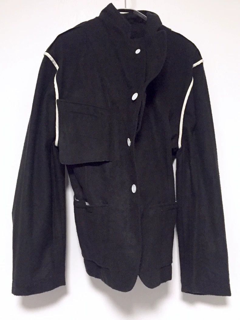 Comme des Garcons Comme des Garçons Black Felt Suit Jacket-2506 Size US M / EU 48-50 / 2 - 5 Thumbnail