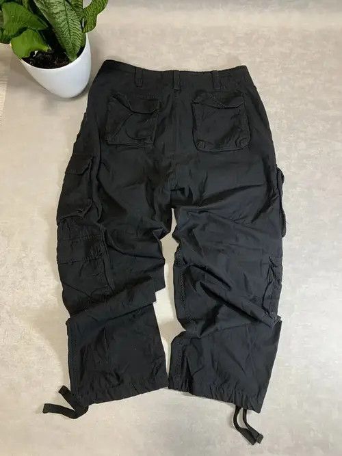 Designer Bag Distressed function pleated baggy cargo pants Size US 32 / EU 48 - 4 Thumbnail