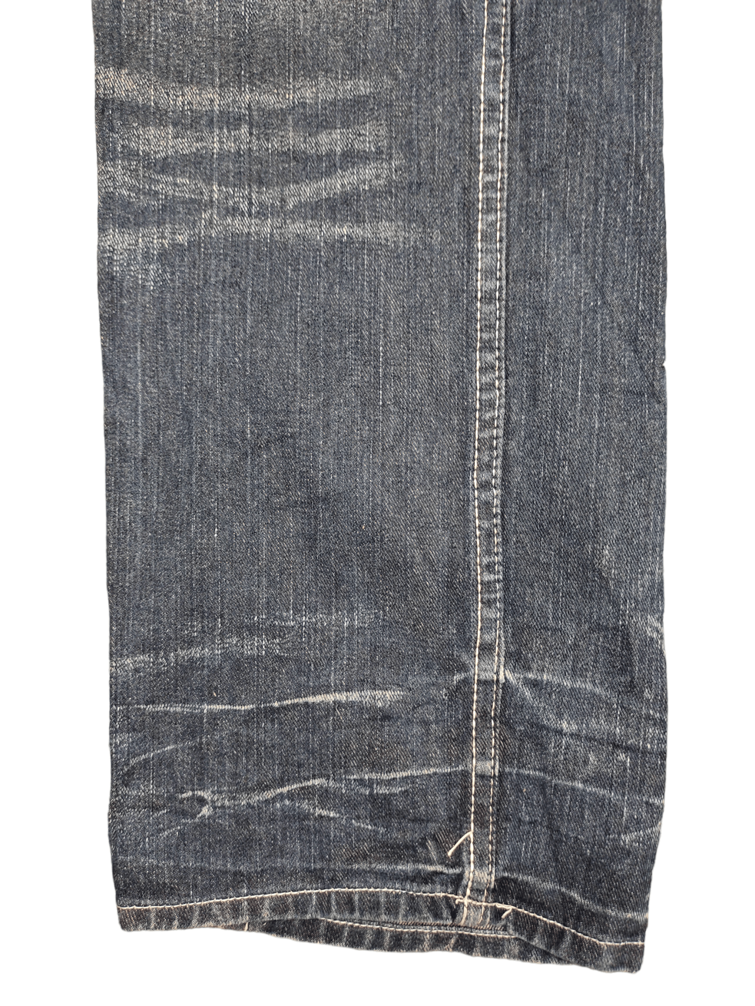 LOWBOX Lowbox Distress Faded Denim Jeans Undercovers Style Size US 34 / EU 50 - 5 Thumbnail