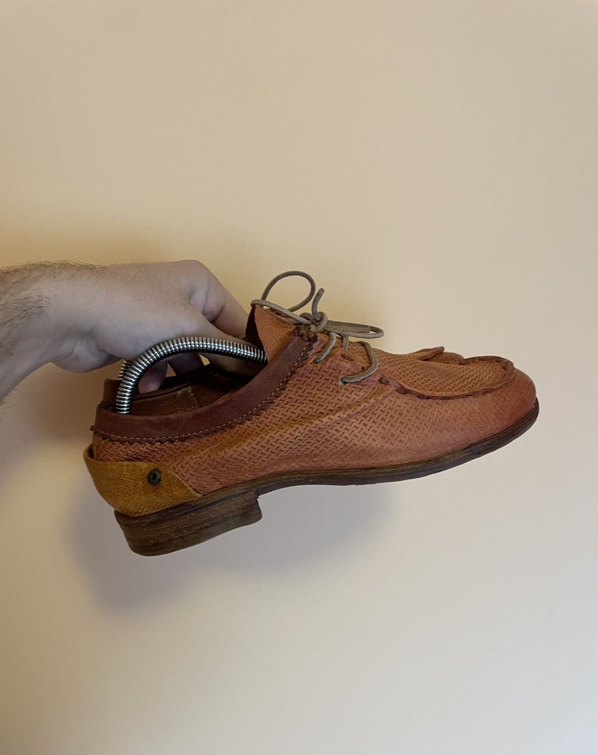 A.S.98 A.S.98 Leather Boat Reddish Brown Loafers Air Step Size US 8 / EU 41 - 10 Thumbnail