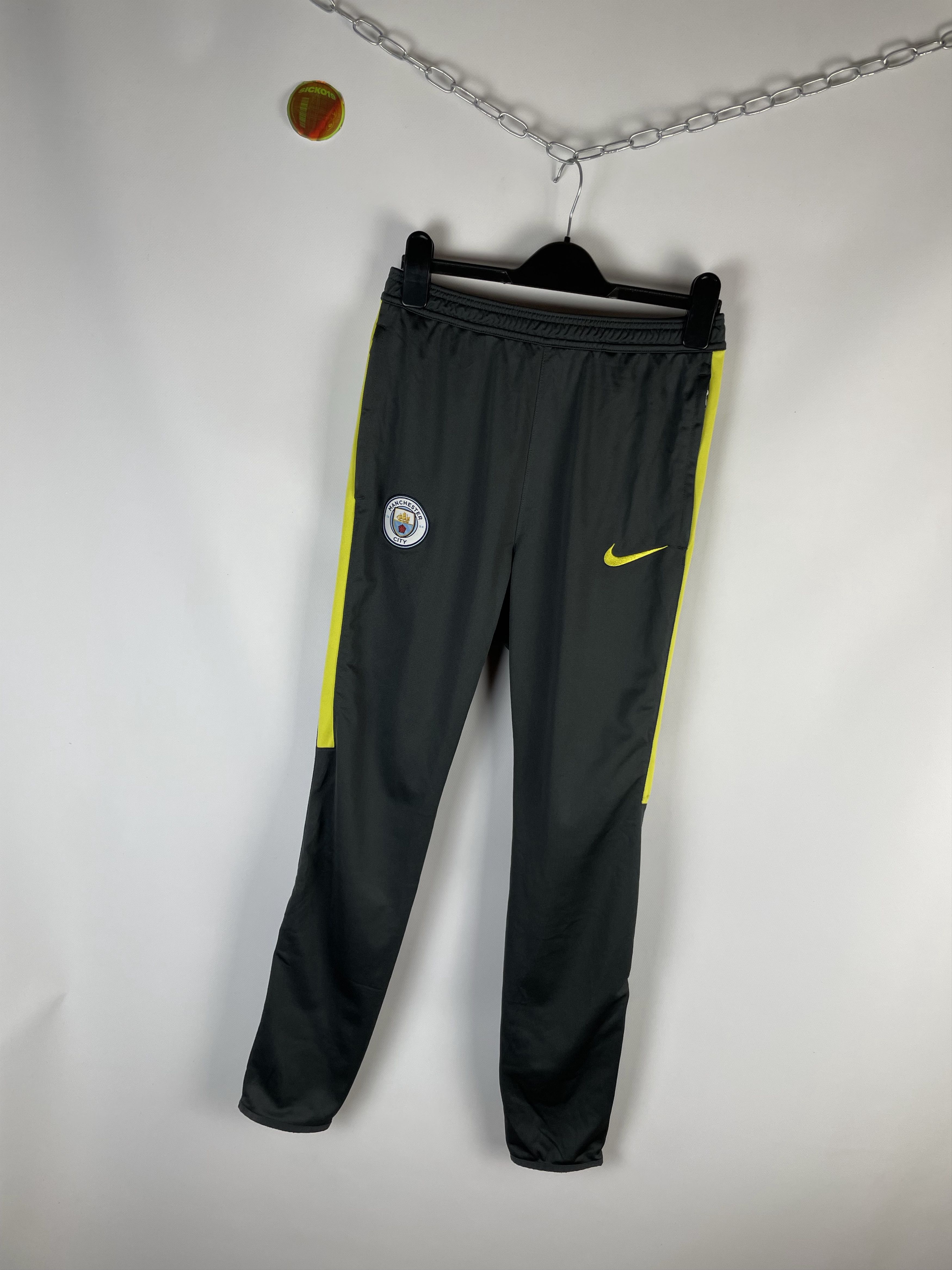 Nike Vintage Nike FC Manchester City Football Training Pants Y2K Size US 32 / EU 48 - 2 Thumbnail