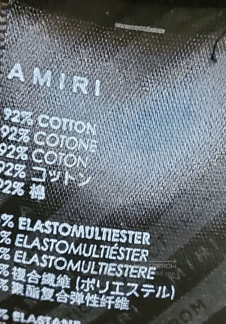 Amiri Amiri Pure Black Jeans Size 31 Size US 31 - 4 Thumbnail
