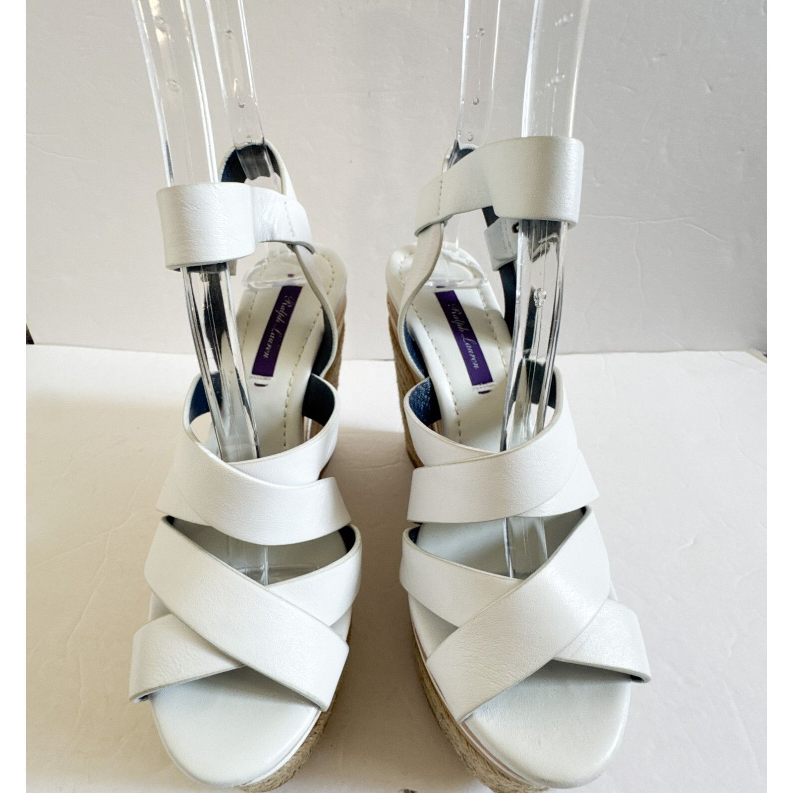 Ralph Lauren Ralph Lauren Purple Label Espadrille Wedge Platform 37.5 Size US 7.5 / IT 37.5 - 4 Thumbnail