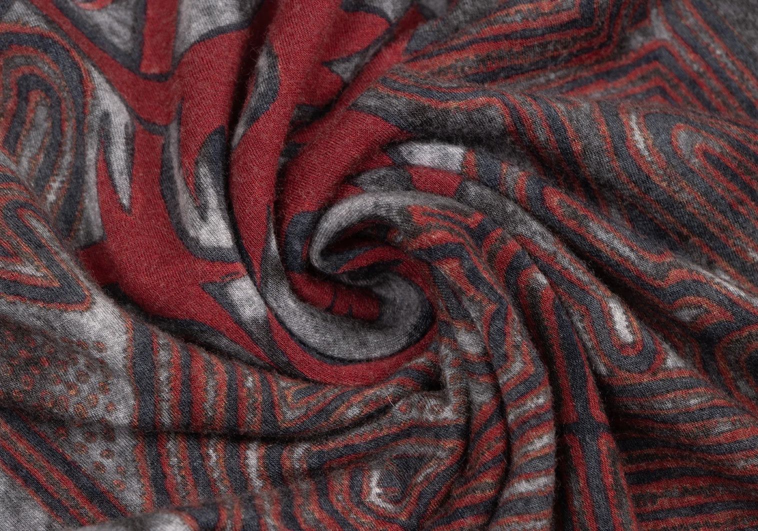 Jean Paul Gaultier Tribal Print Ringer T-Shirt in Black, White, and Red Size US M / EU 48-50 / 2 - 11 Thumbnail