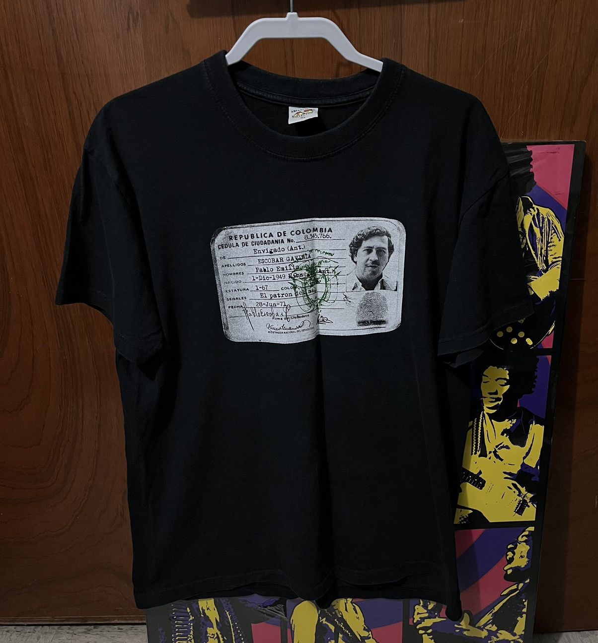 Vintage Pablo Escobar Tee Size US L / EU 52-54 / 3 - 1 Thumbnail