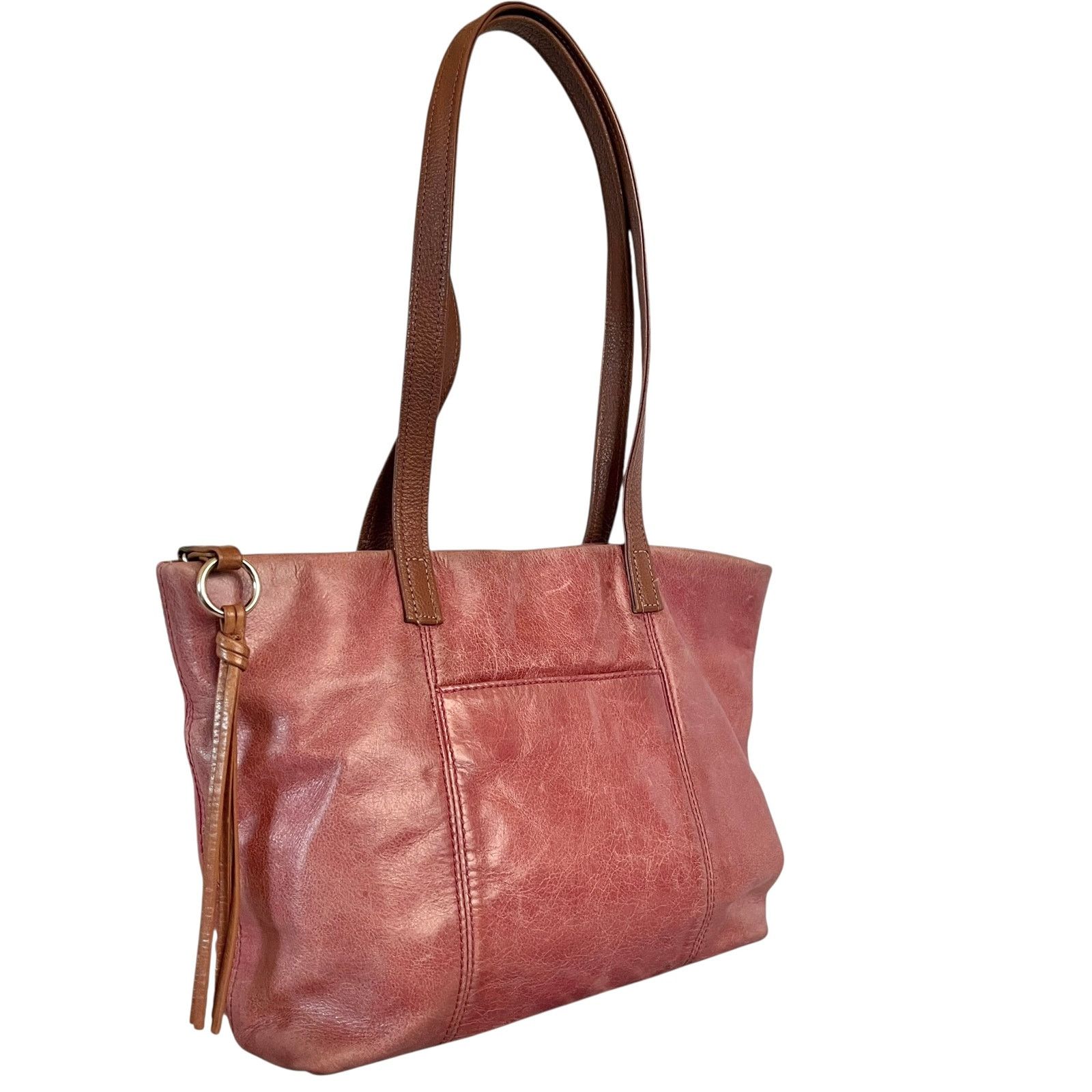 Hobo HOBO Cecily Begonia Pink Leather Satchel Shoulder Bag Purse Size ONE SIZE - 9 Thumbnail