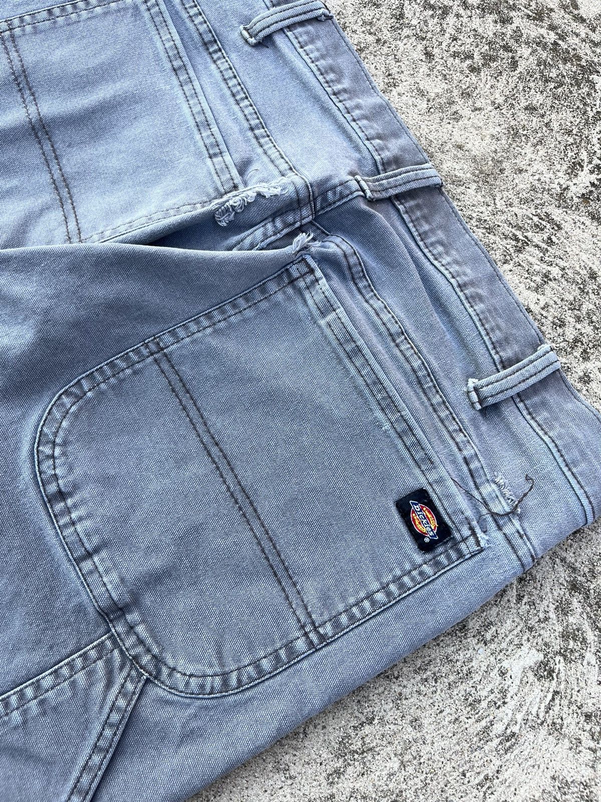 Dickies × JNCO × Vintage Vintage 00’s Dickies Faded Thrashed Pants Size US 32 / EU 48 - 10 Thumbnail