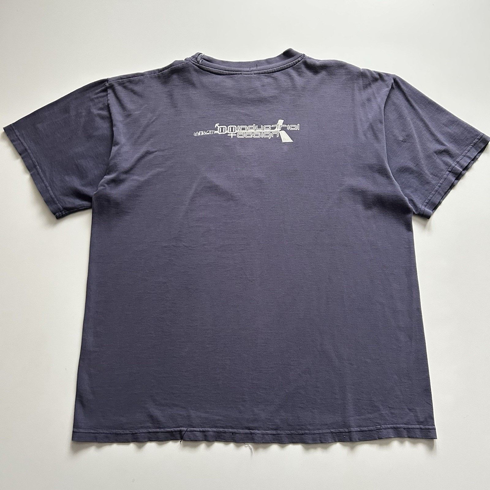 Vintage Vintage Power Tool Art T-Shirt XL 90s Industrial Design Rare Size US XL / EU 56 / 4 - 4 Thumbnail