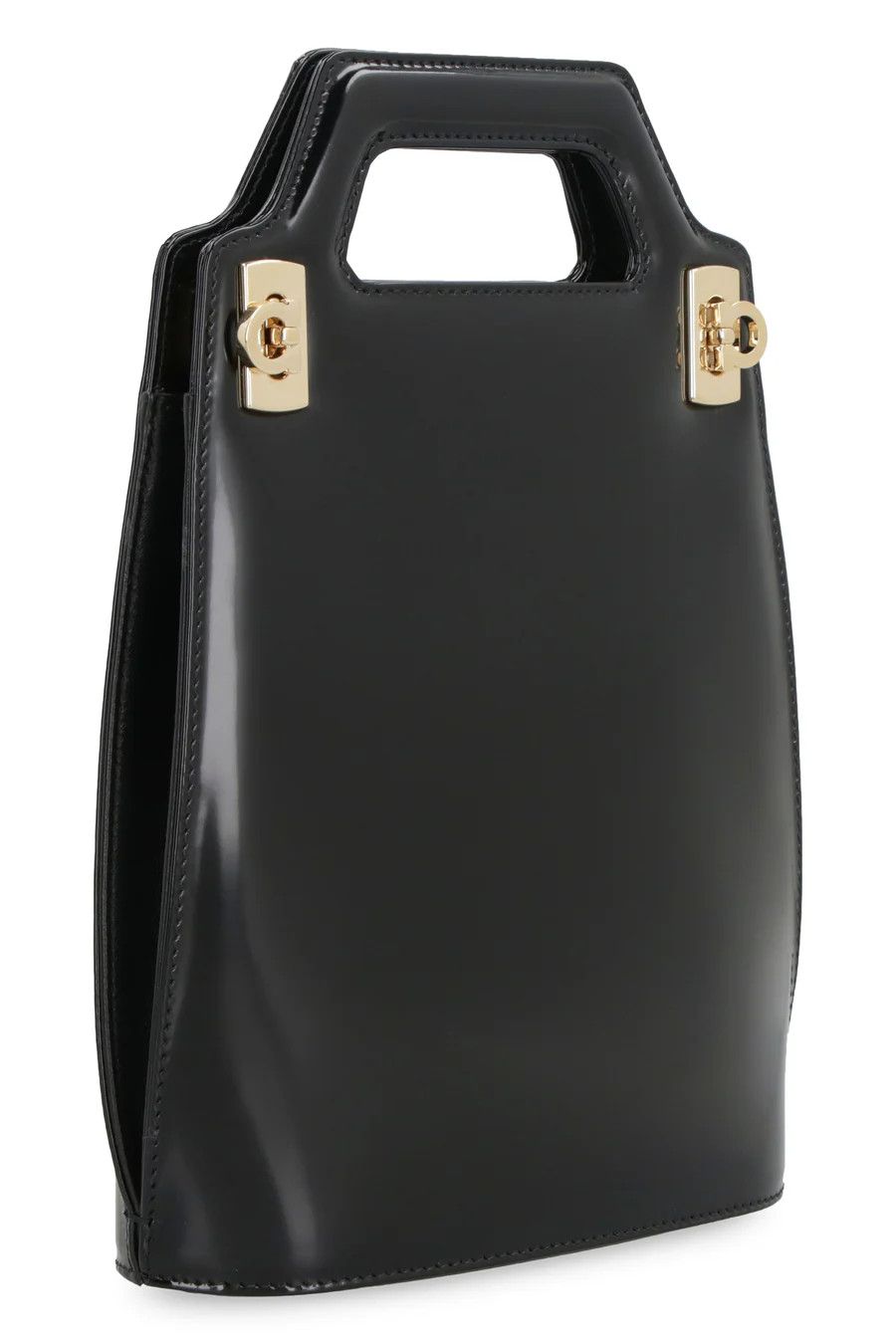 Salvatore Ferragamo o1s1rm0924 Size: OS / Wanda NS Handle Bag in Black Size ONE SIZE - 2 Thumbnail