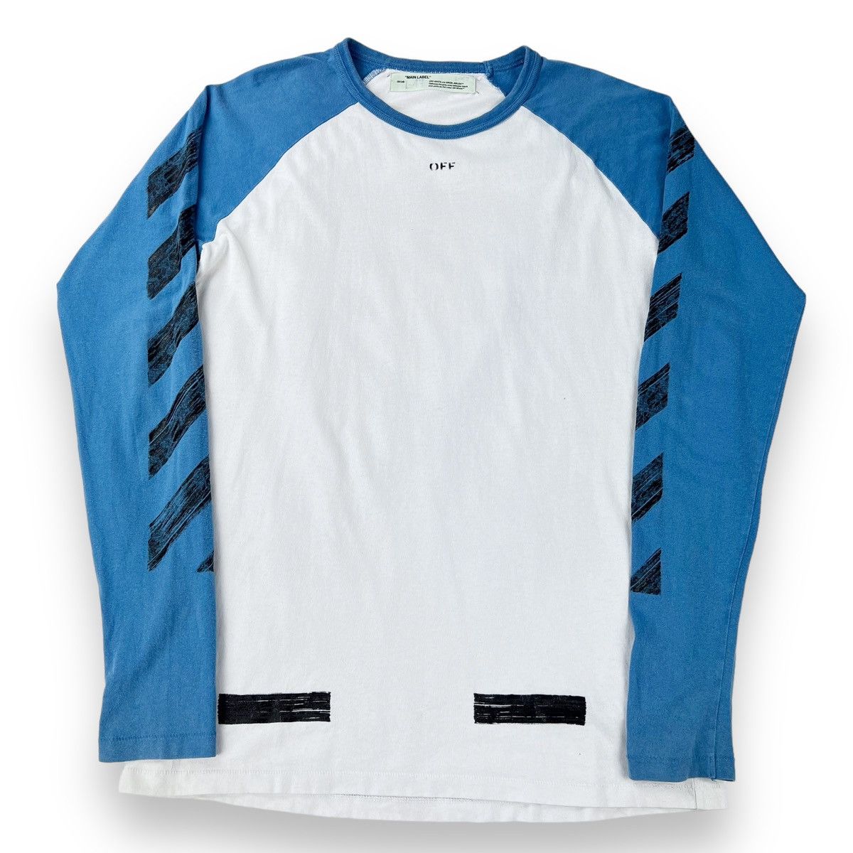 Off-White Off-White Brushed Arrows Raglan Long Sleeve Size US L / EU 52-54 / 3 - 3 Thumbnail