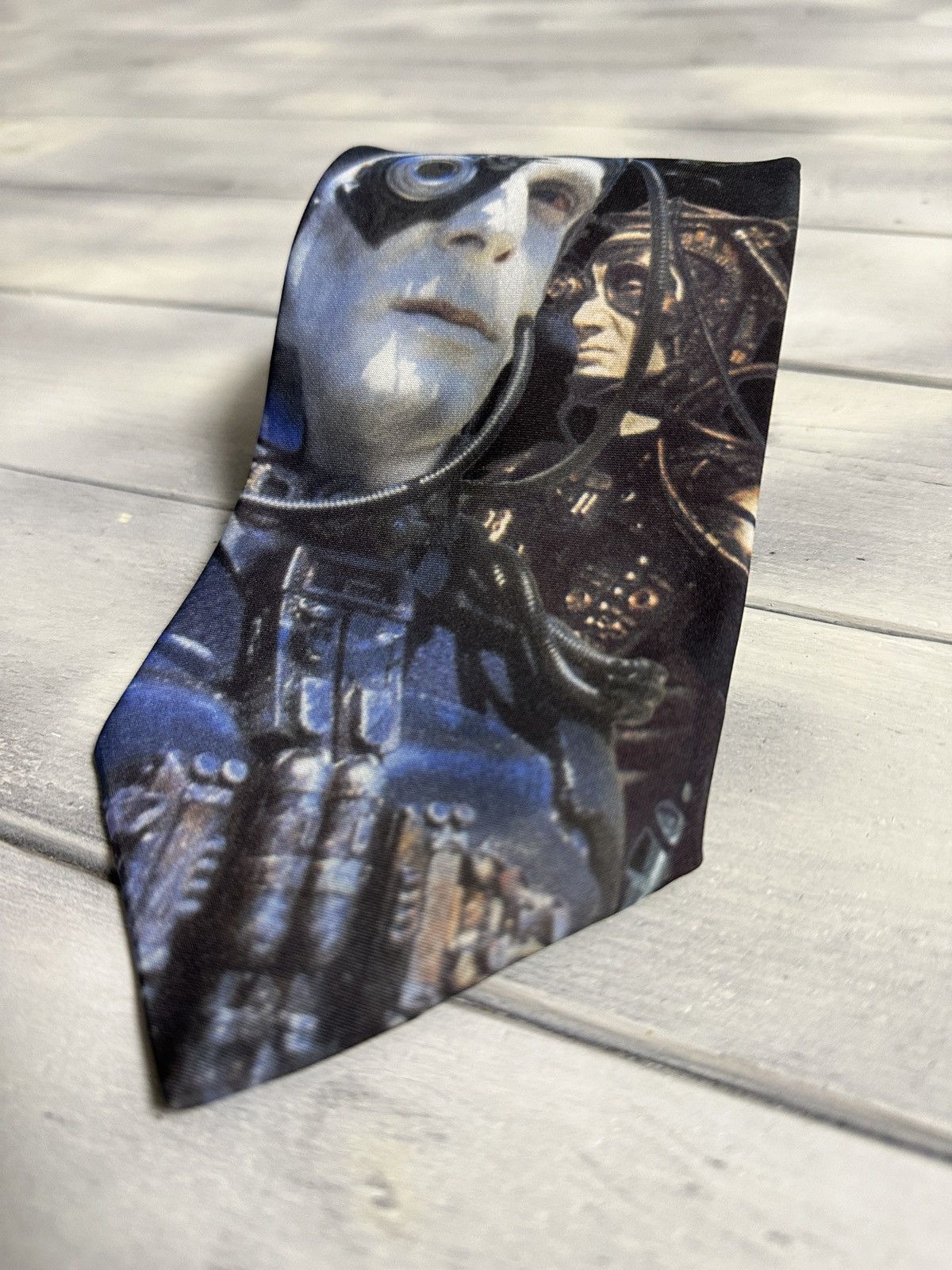 Ralph Marlin Rare Vintage Tie Ralph Marlin x Star Trek 1994 “Borg” USA Size ONE SIZE - 2 Thumbnail