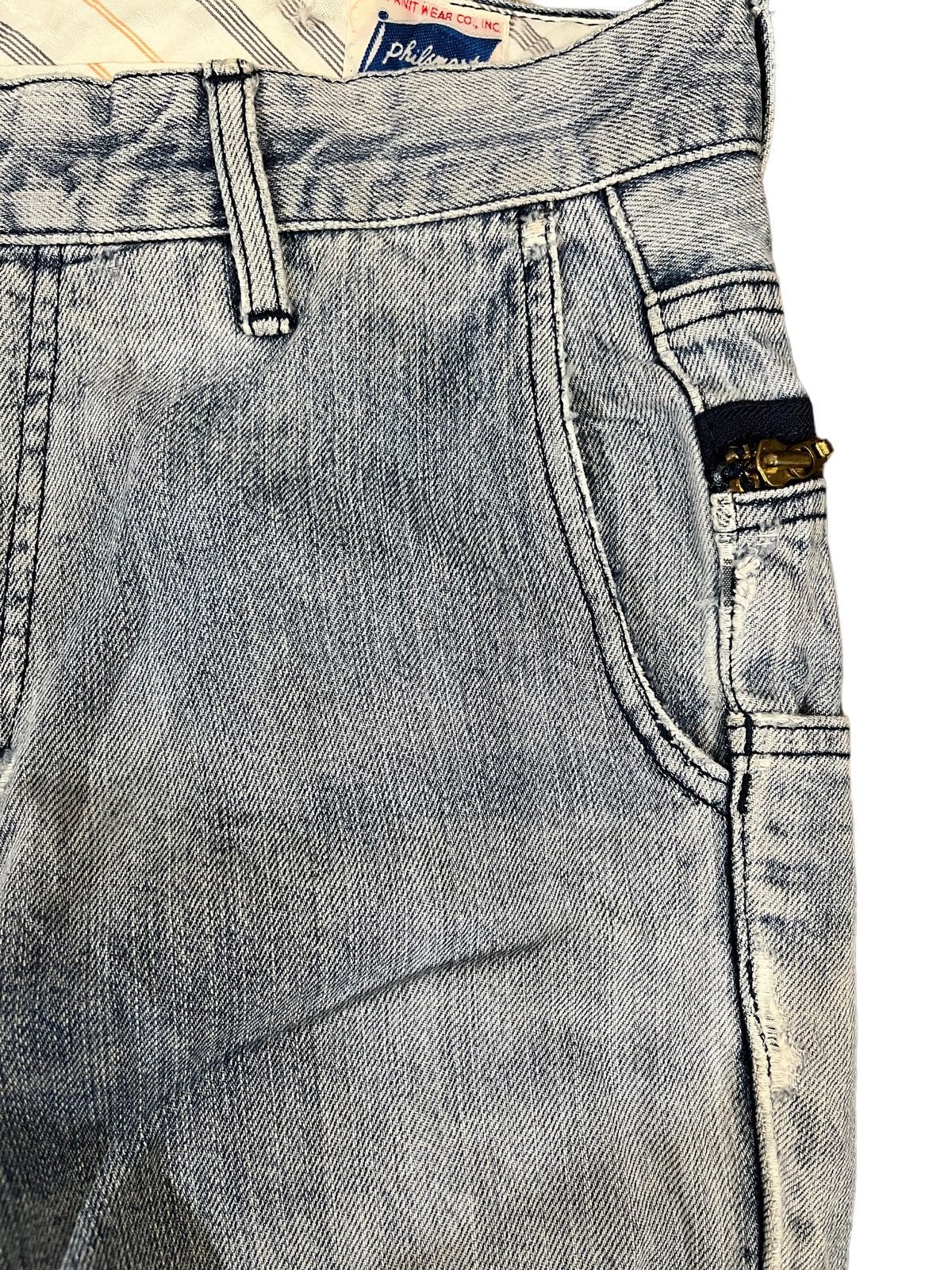 Japanese Brand Vintage Phils Mart Carpenter denim Size US 32 / EU 48 - 5 Thumbnail