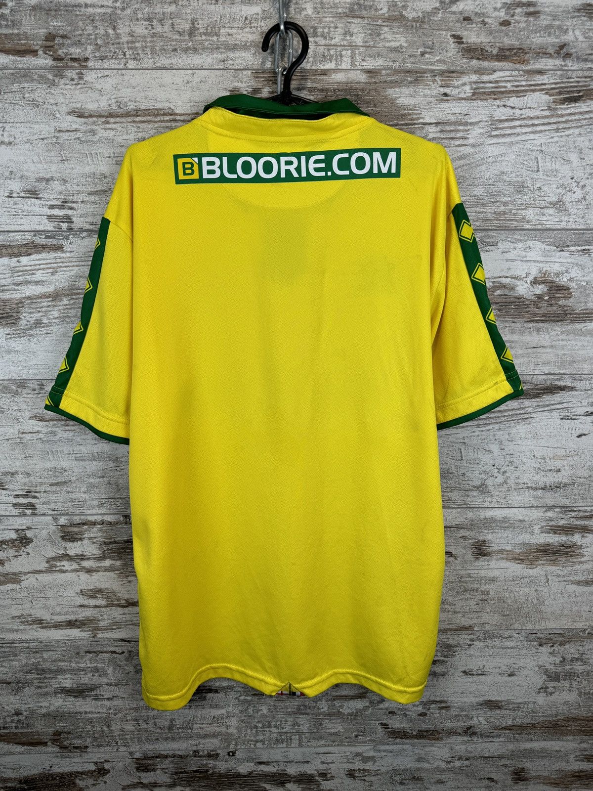 Errea Mens Vintage Errea Norwich City The Canaries T-shirt jersey Size US XXL / EU 58 / 5 - 18 Thumbnail