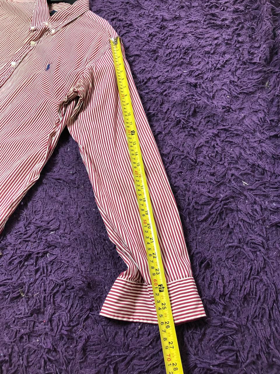 Polo Ralph Lauren Polo Ralph Lauren Striped Button Up Shirt Size XL Size US XL / EU 56 / 4 - 10 Thumbnail