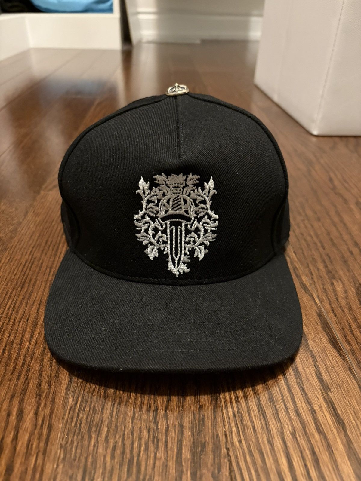 Chrome Hearts Chrome Hearts Black The Heroes Project Hat | Grailed