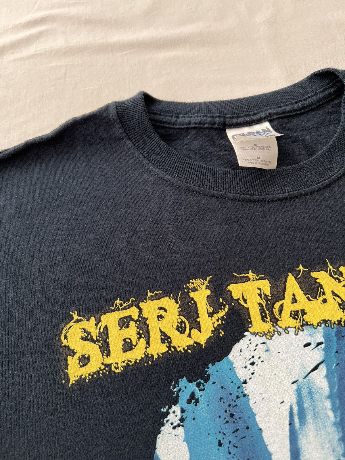 Band Tees Vintage 2000s Serj Tankian Elect the Dead Black T-shirt Size US M / EU 48-50 / 2 - 6 Thumbnail
